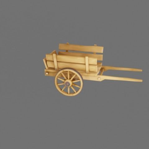 Farm prop pack - stylized Low-poly 3D model_28