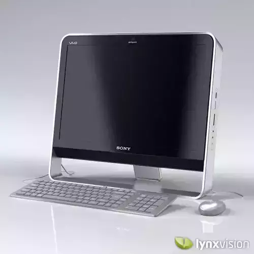 Sony VAIO All In One 3D model