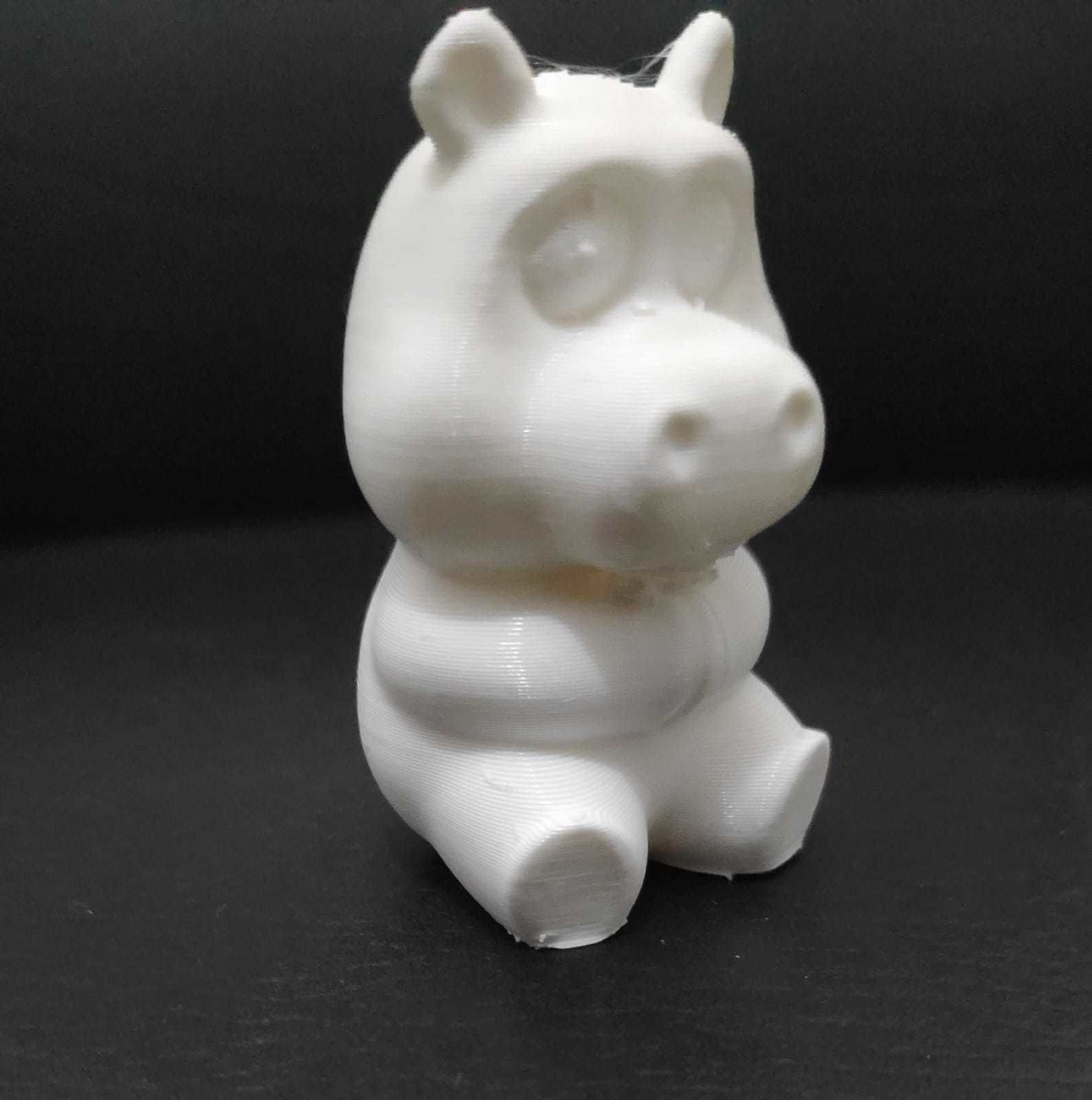 Sitting Hippo 3D print model_4