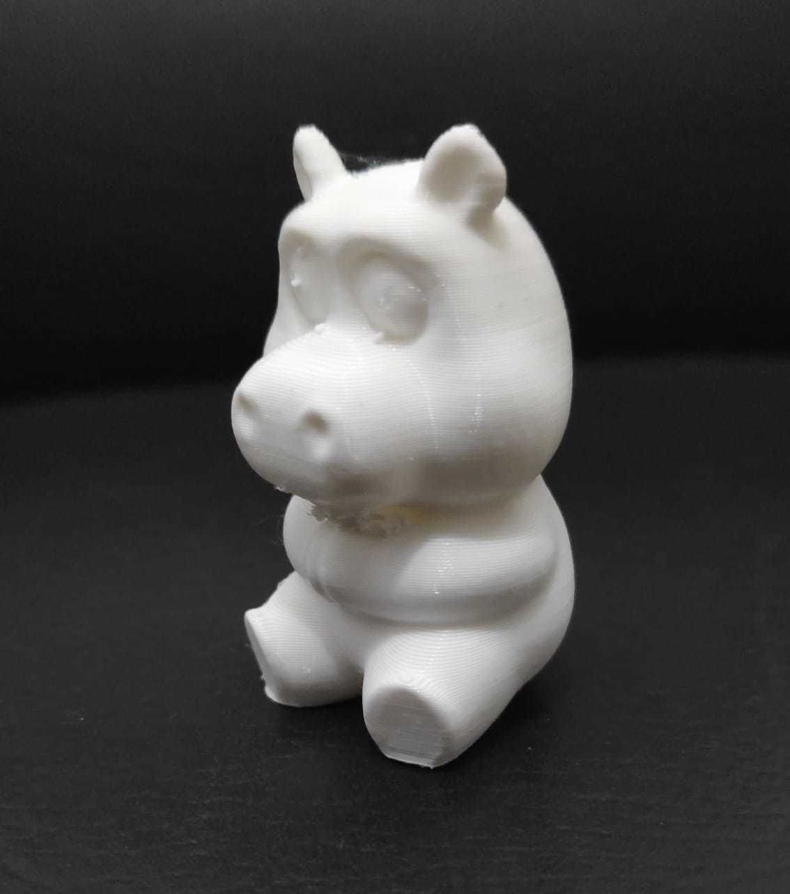 Sitting Hippo 3D print model_9