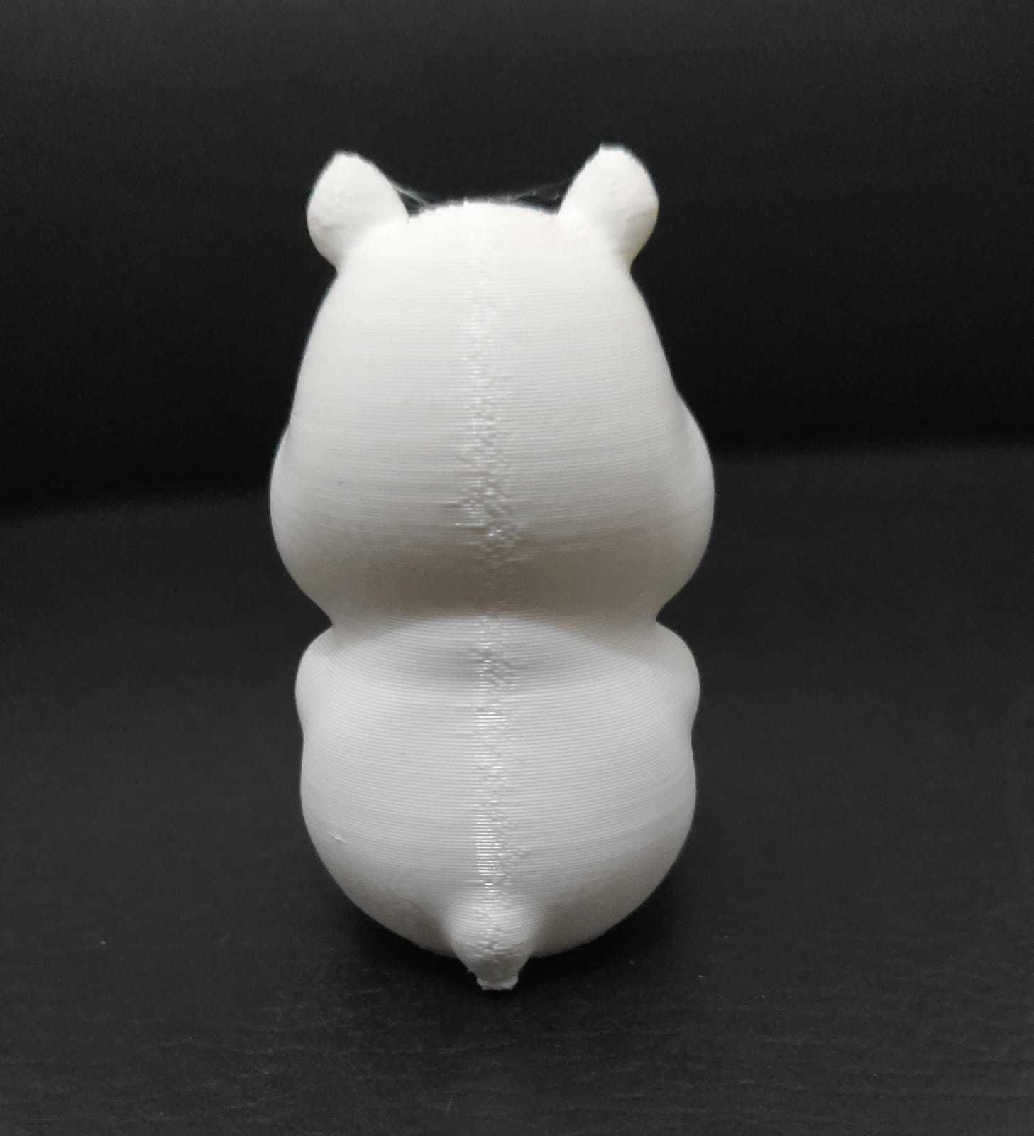 Sitting Hippo 3D print model_6