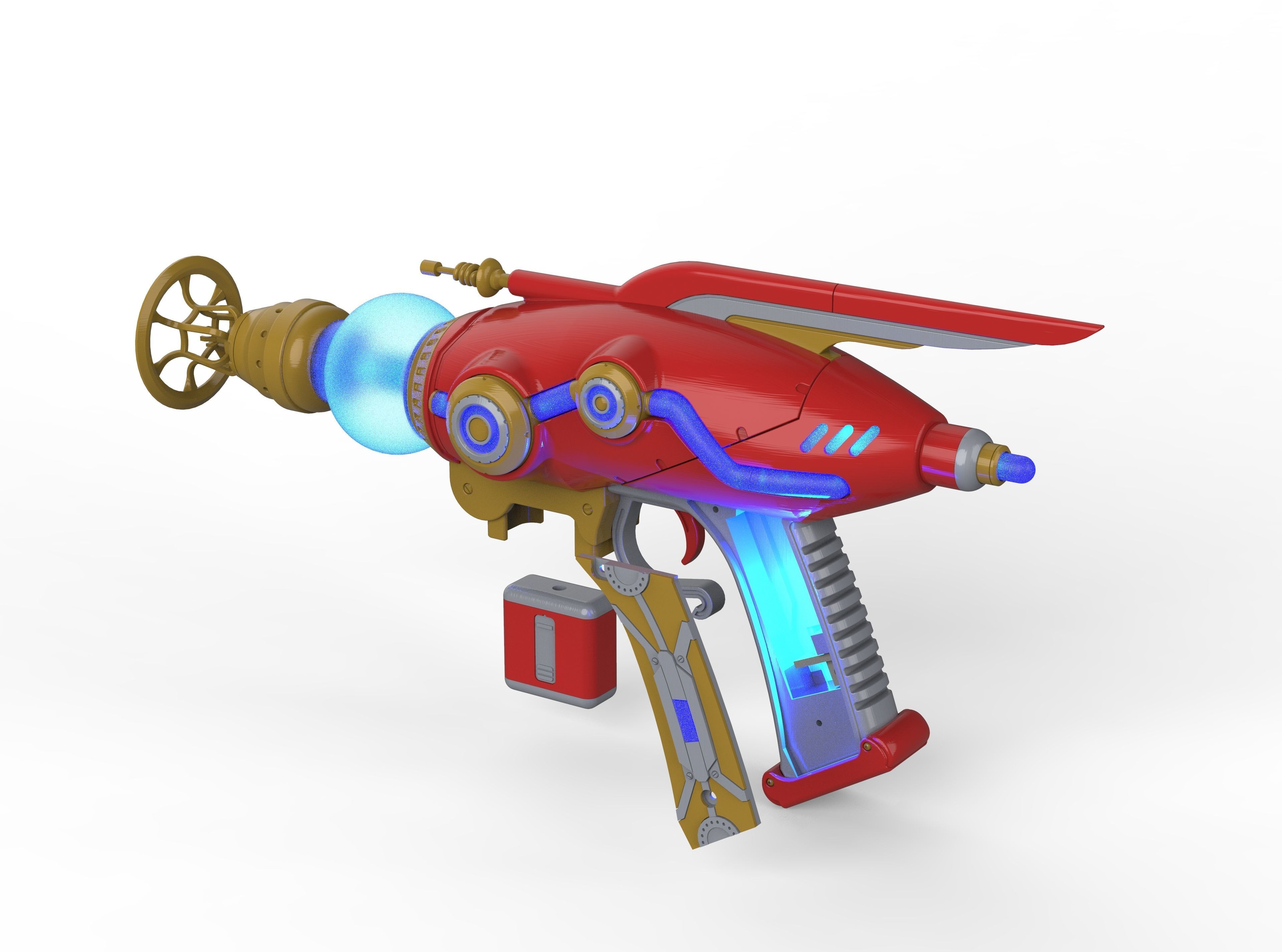 Shrink Ray Blaster - Outer Worlds - Commercial - Printable - STL 3D print model_3
