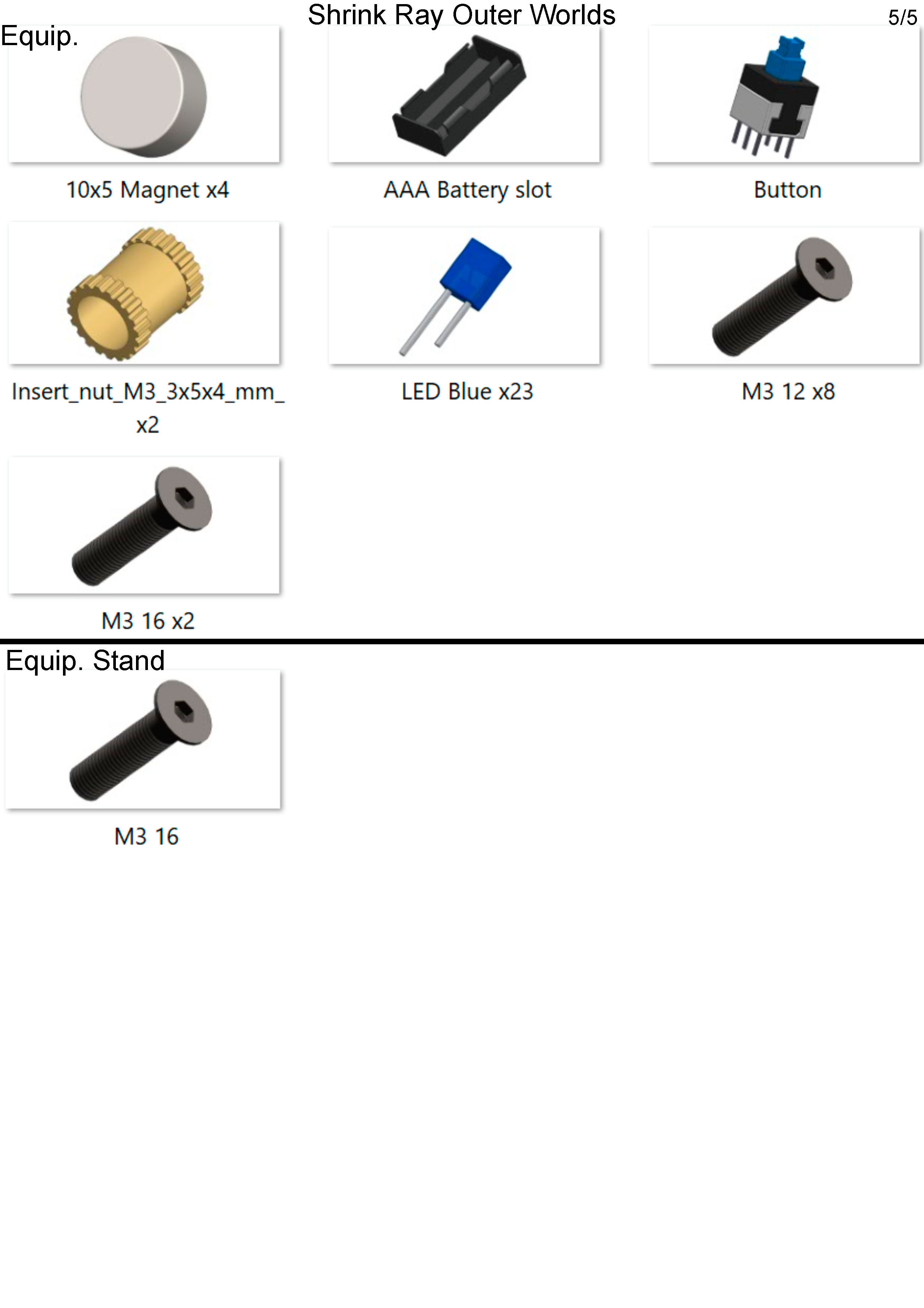 Shrink Ray Blaster - Outer Worlds - Commercial - Printable - STL 3D print model_6