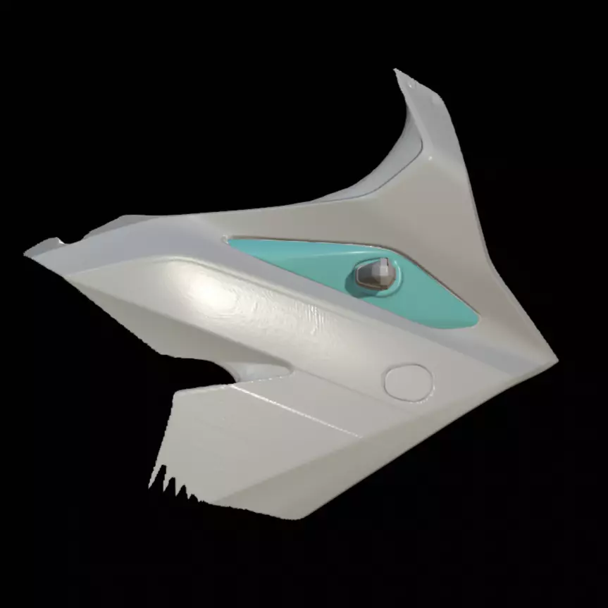 Adapter front turn signal 3D print model_0