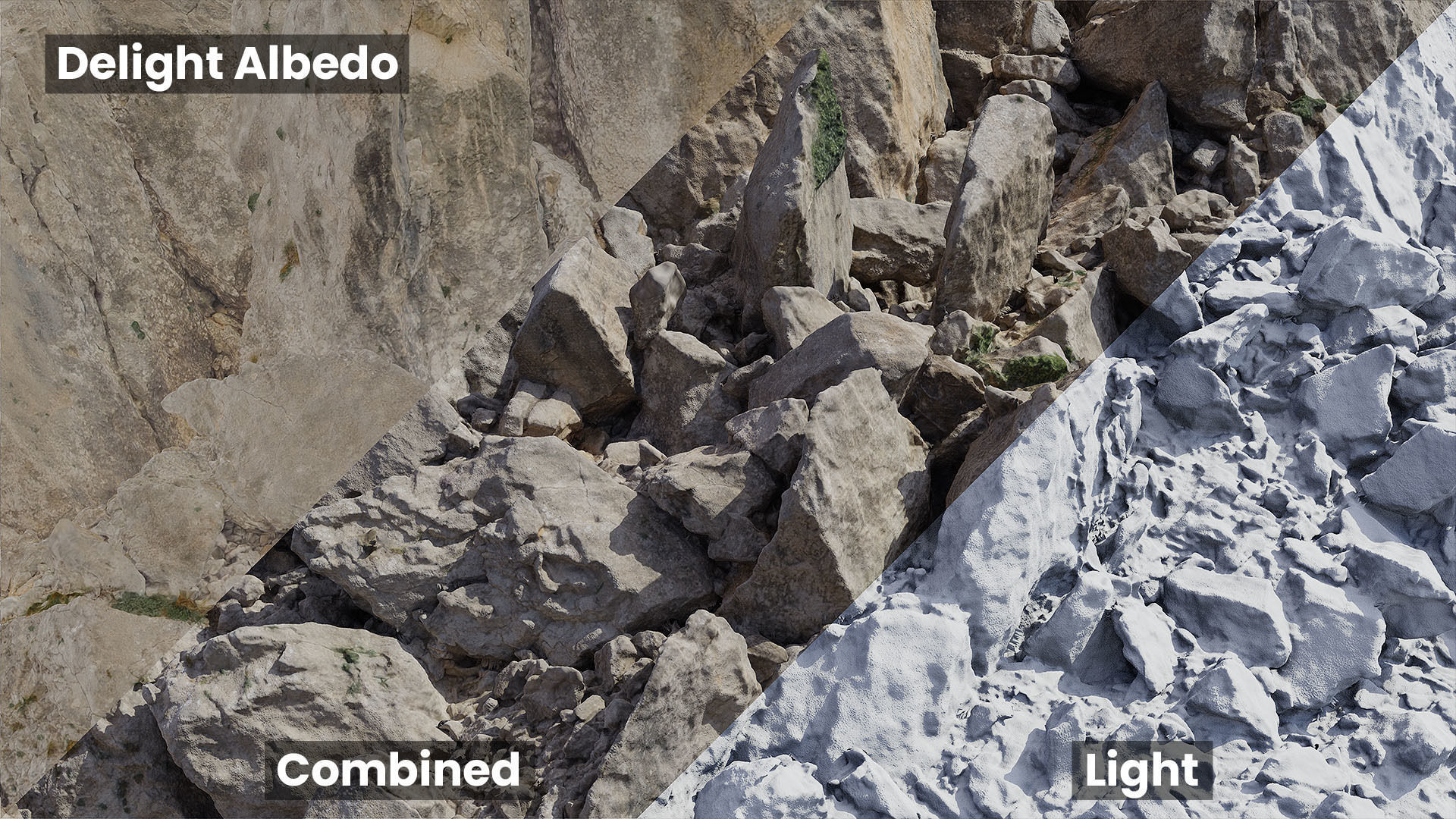Big Mountain Cliff Rock Pack 3D Model Collection_28
