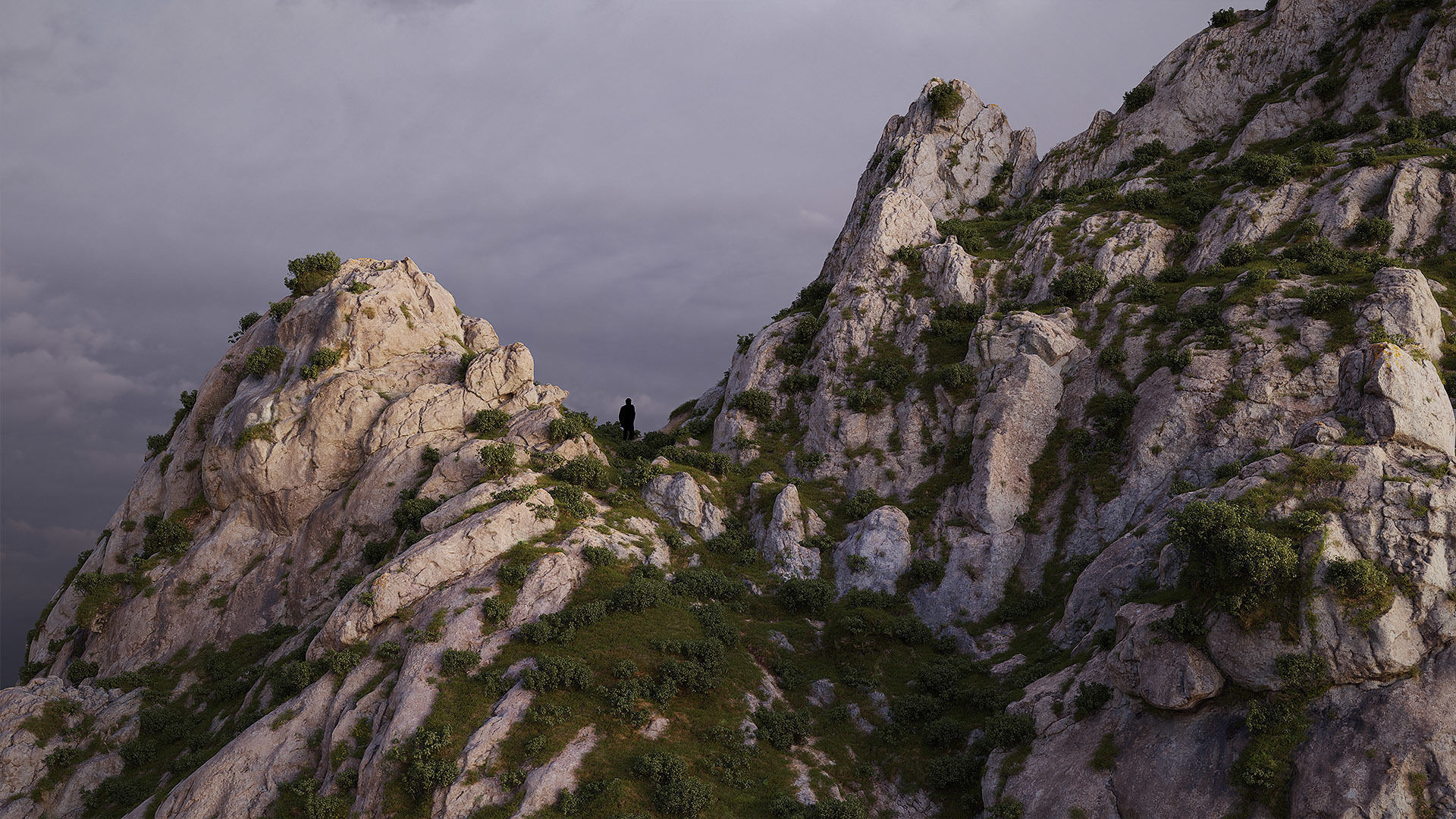 Big Mountain Cliff Rock Pack 3D Model Collection_23