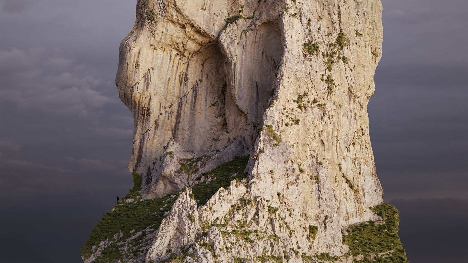 Big Mountain Cliff Rock Pack 3D Model Collection_20