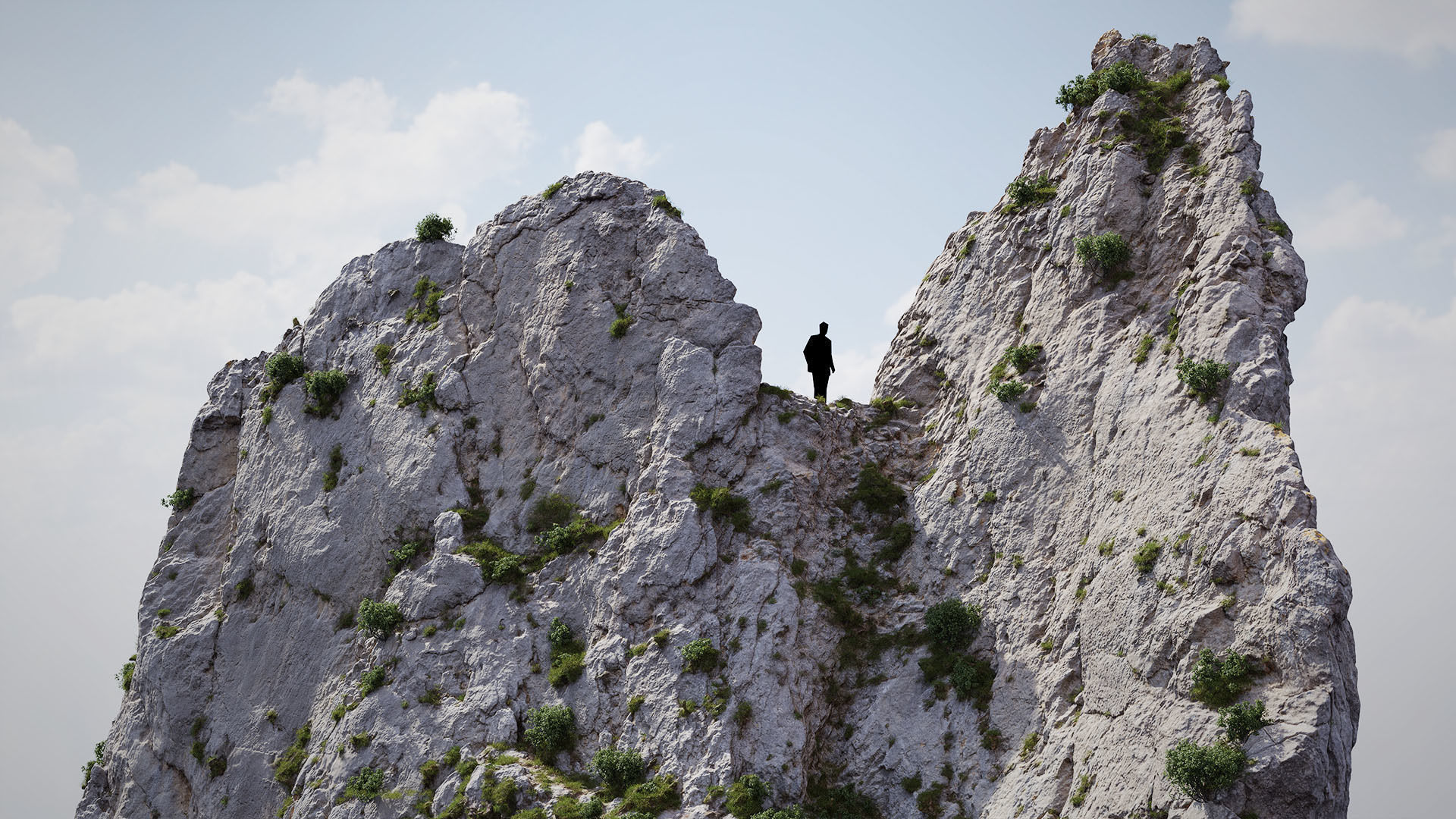 Big Mountain Cliff Rock Pack 3D Model Collection_10