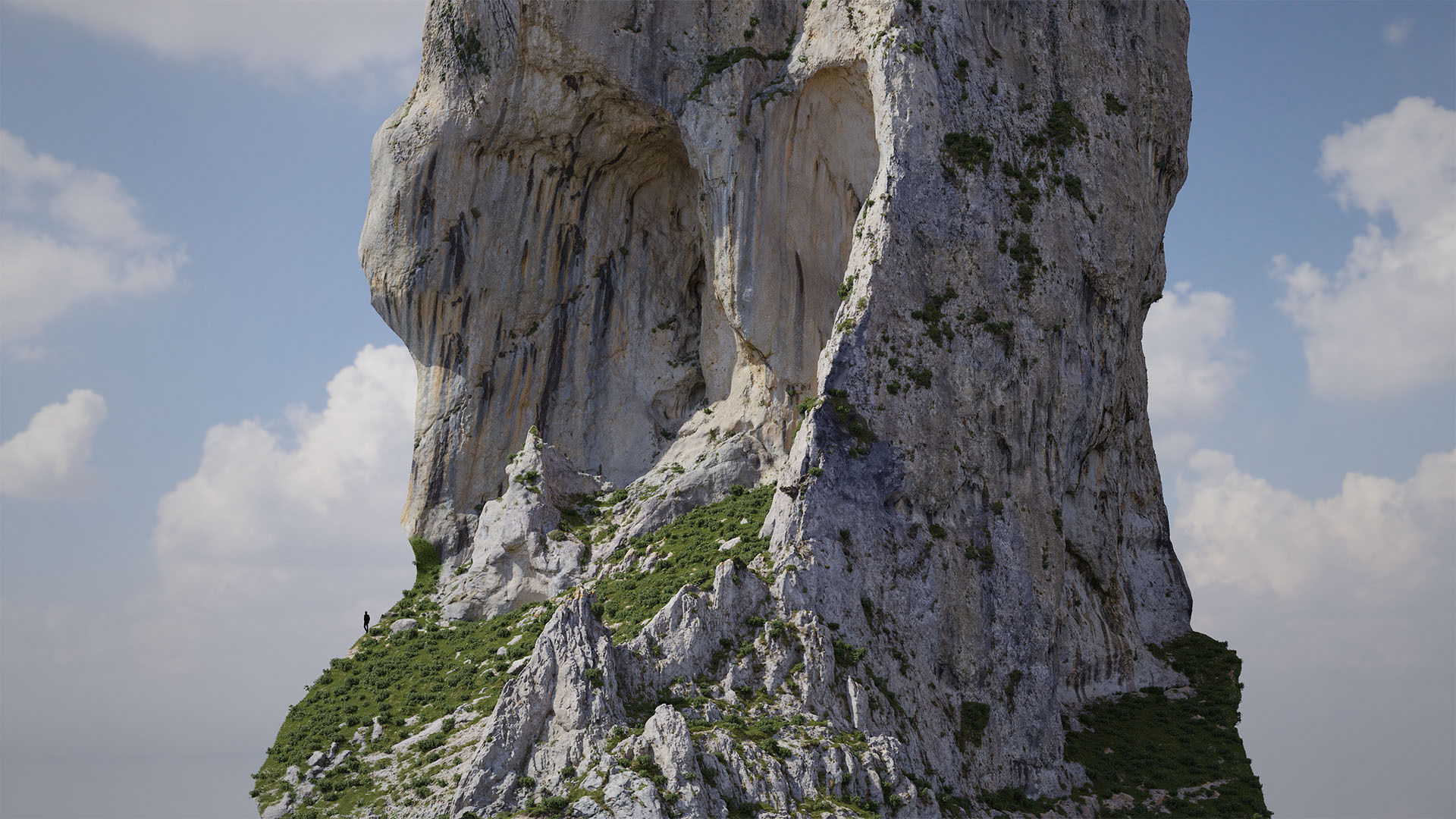 Big Mountain Cliff Rock Pack 3D Model Collection_15