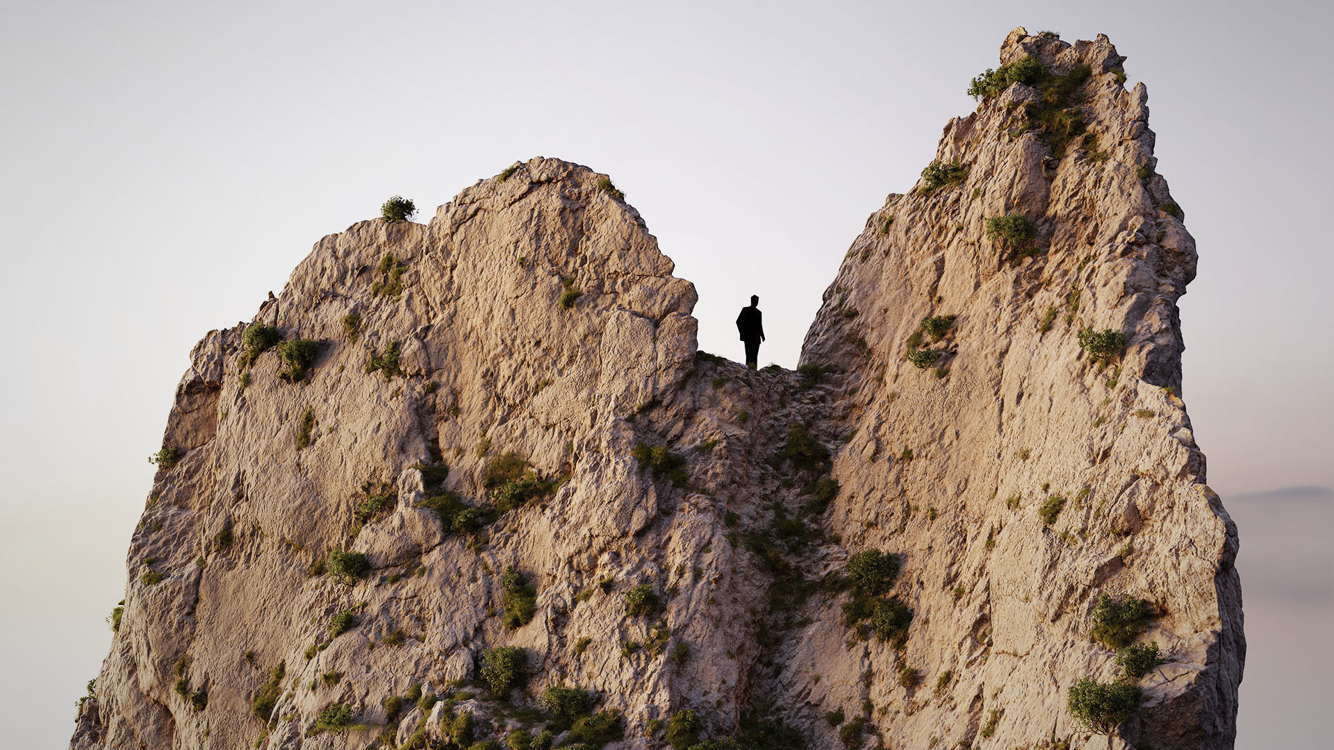 Big Mountain Cliff Rock Pack 3D Model Collection_22