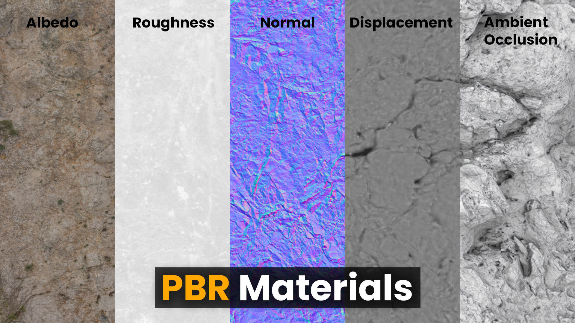 Big Mountain Cliff Rock Pack 3D Model Collection_3