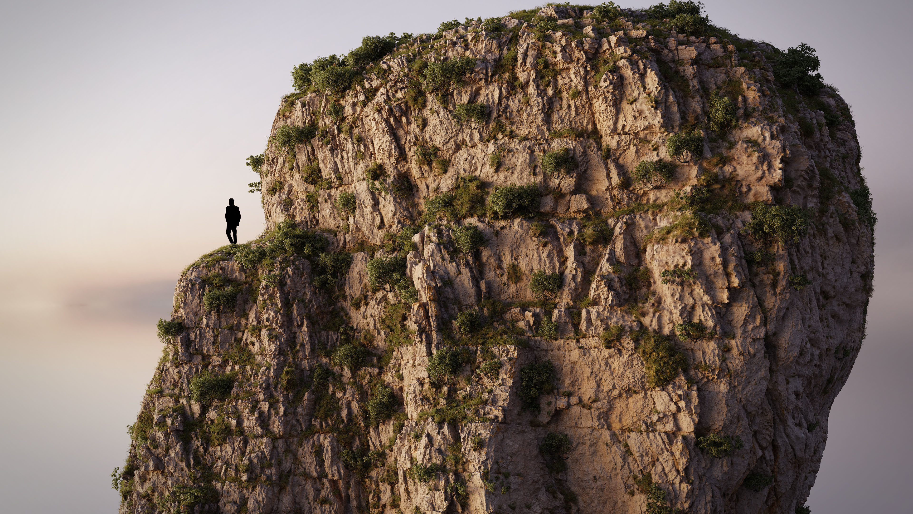 Big Mountain Cliff Rock Pack 3D Model Collection_24