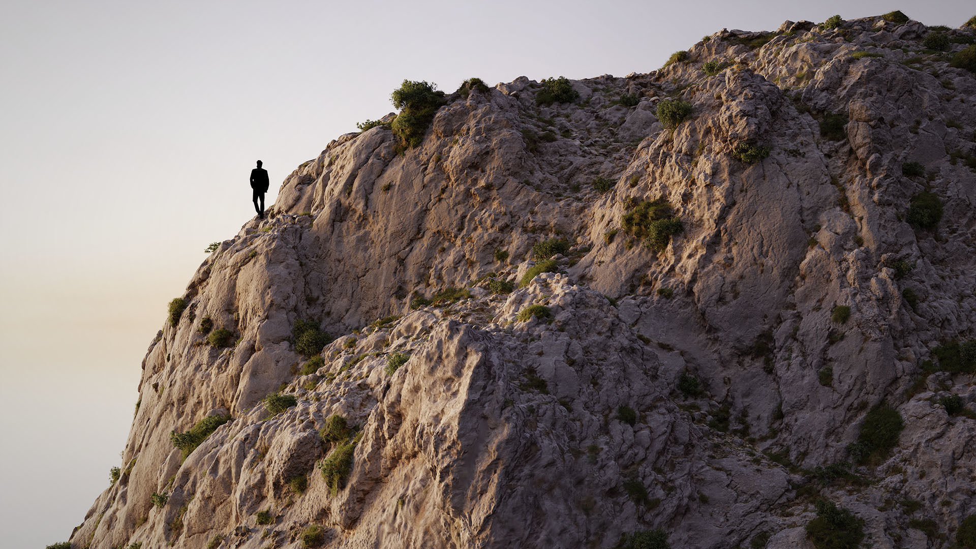 Big Mountain Cliff Rock Pack 3D Model Collection_19