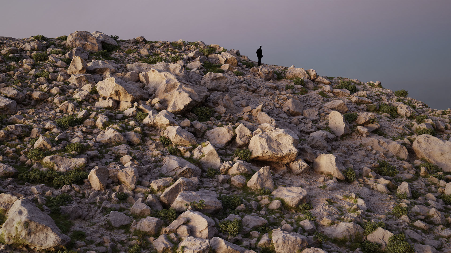 Big Mountain Cliff Rock Pack 3D Model Collection_21