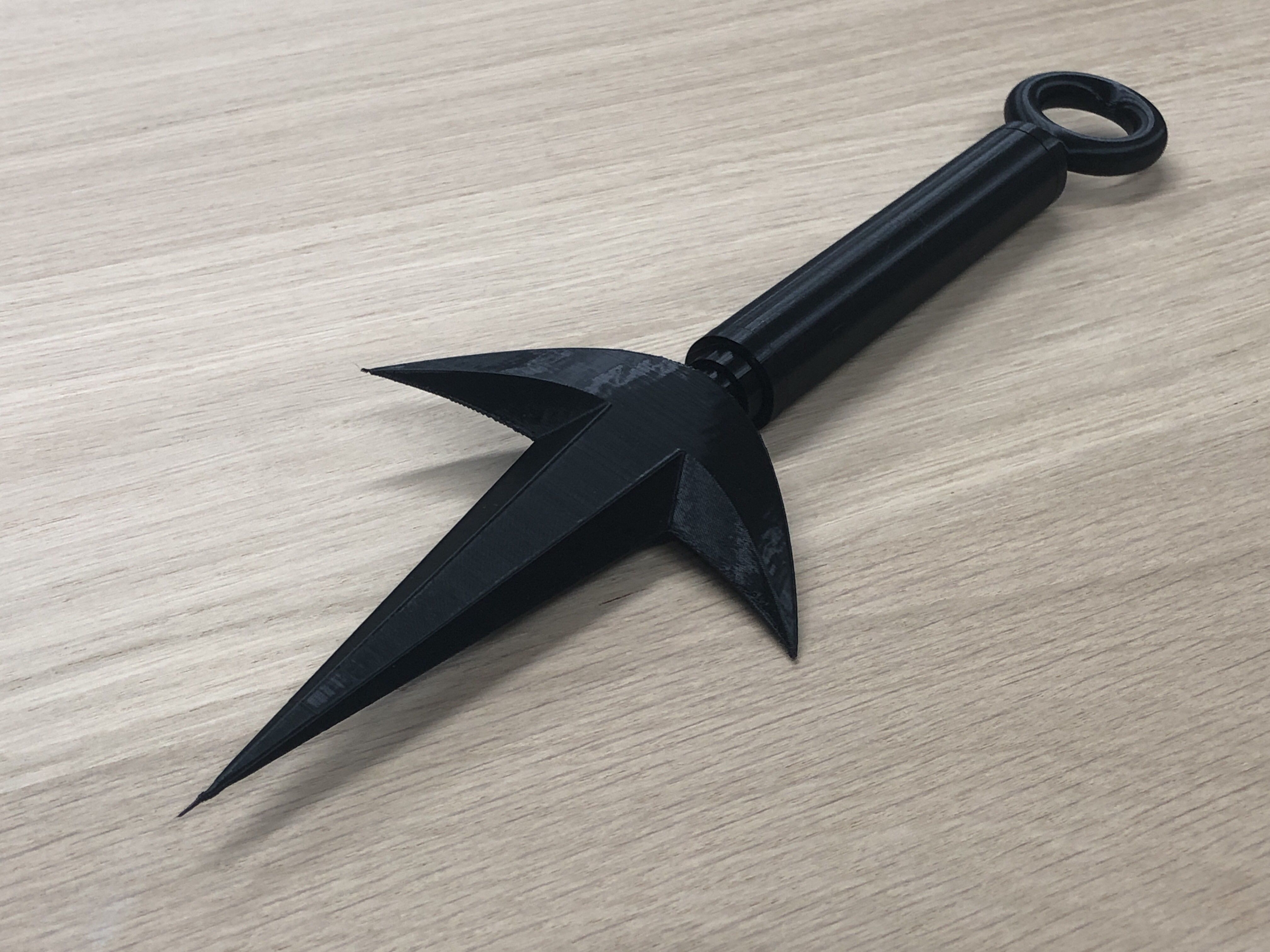 Replica of Minatos Kunai from Naruto anime 3D print model_7
