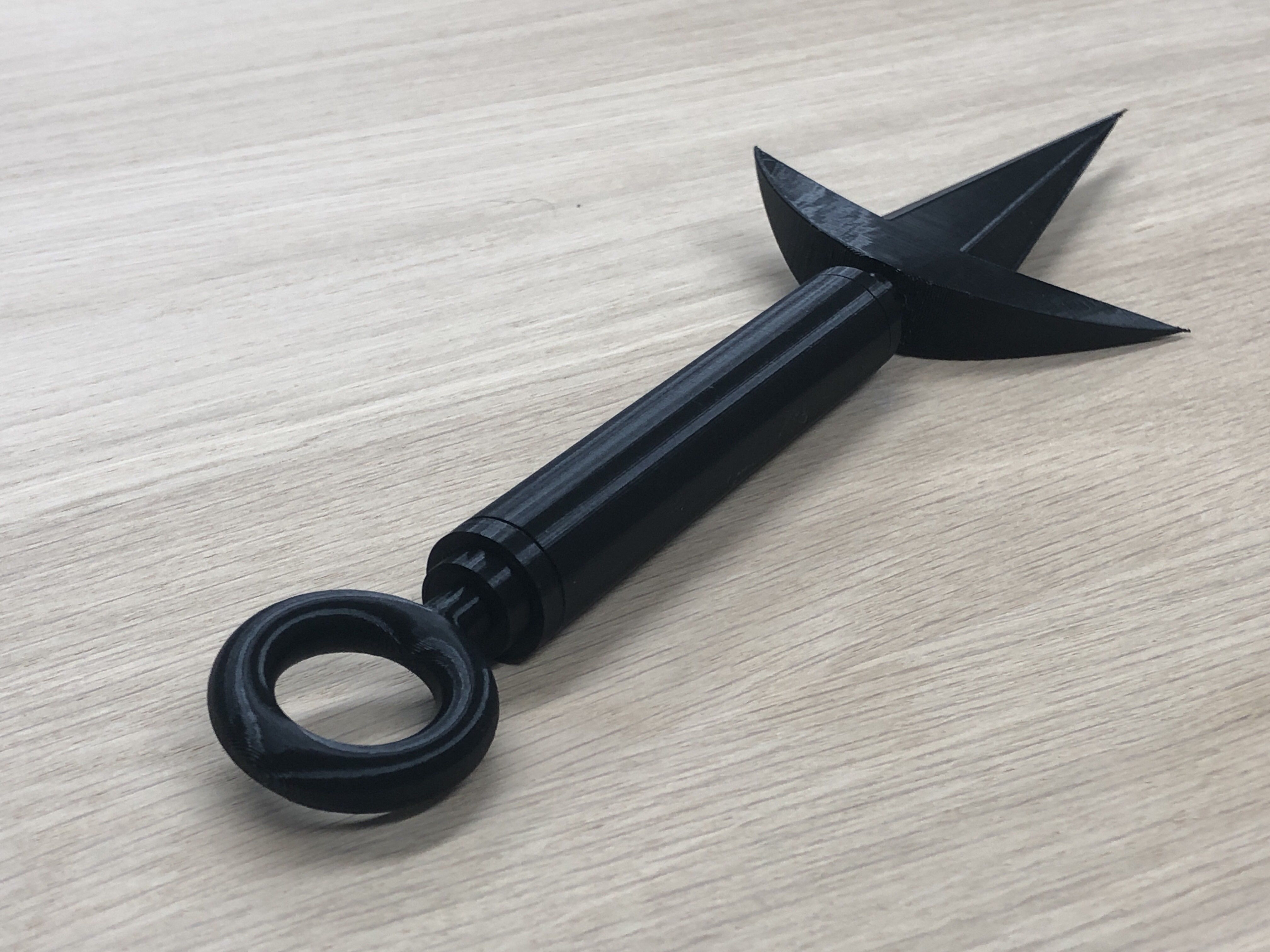Replica of Minatos Kunai from Naruto anime 3D print model_8