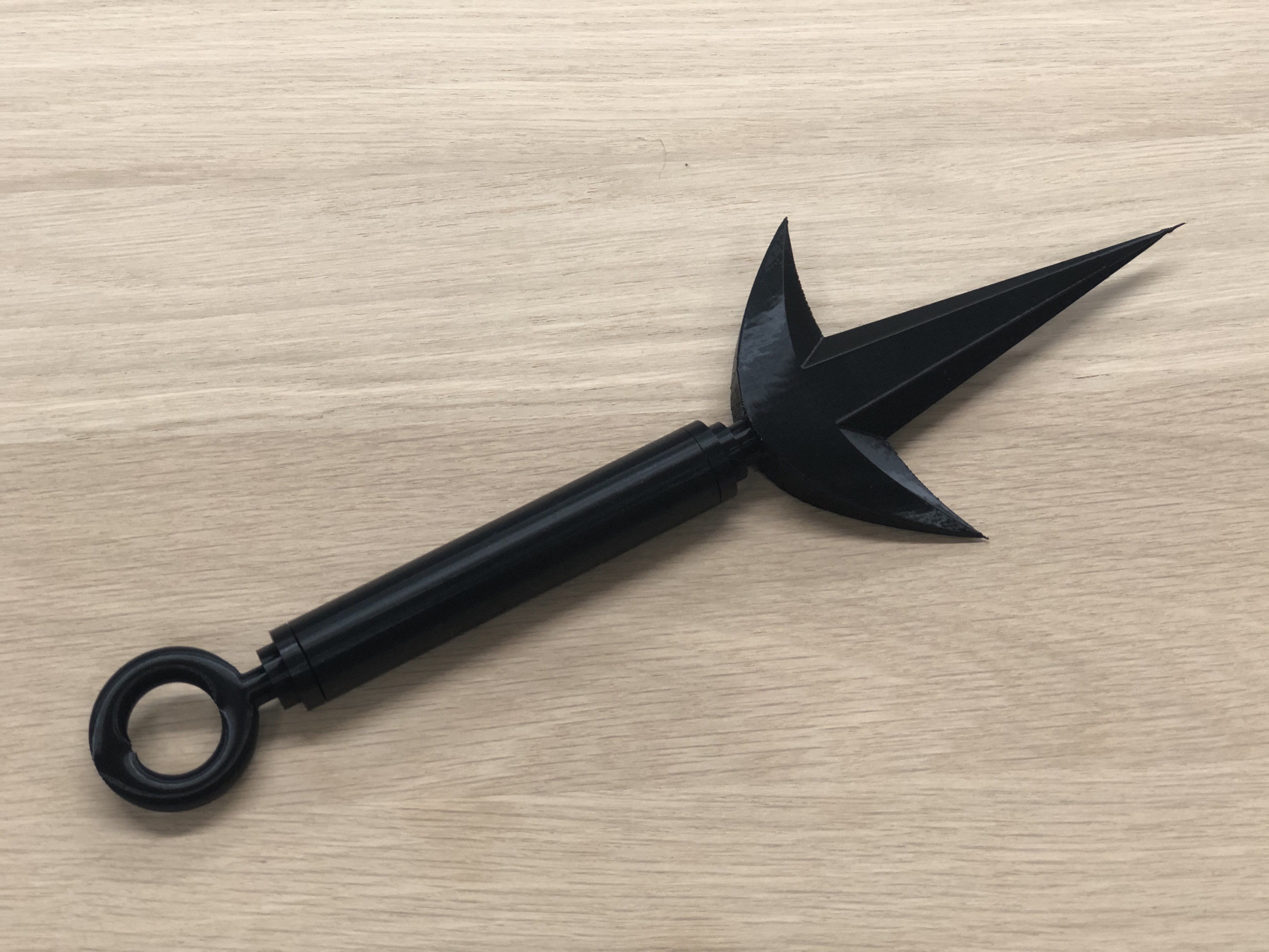 Replica of Minatos Kunai from Naruto anime 3D print model_9