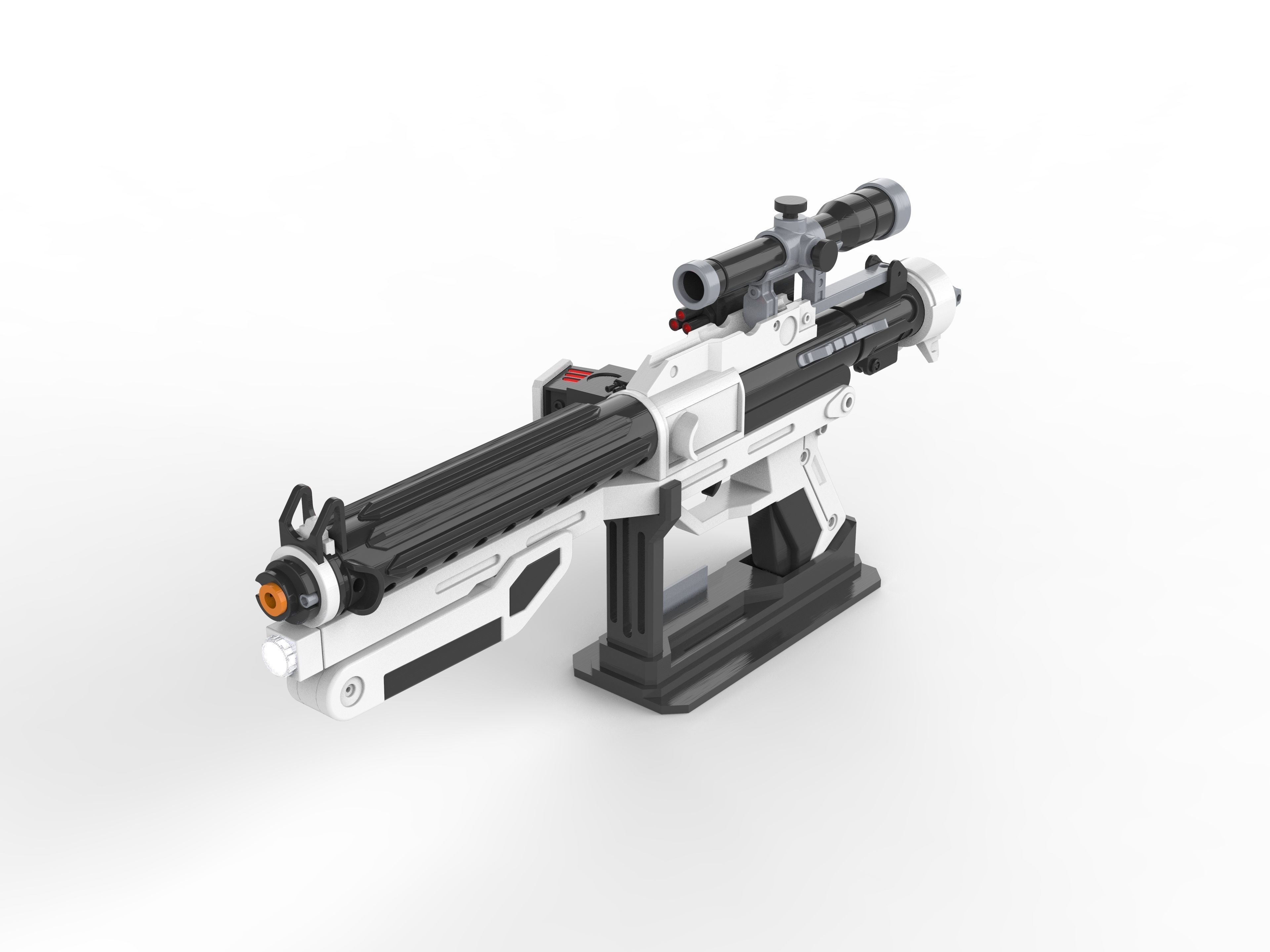  F-11D Blaster - Star Wars - Commercial - Printable - STL 3D print model_8