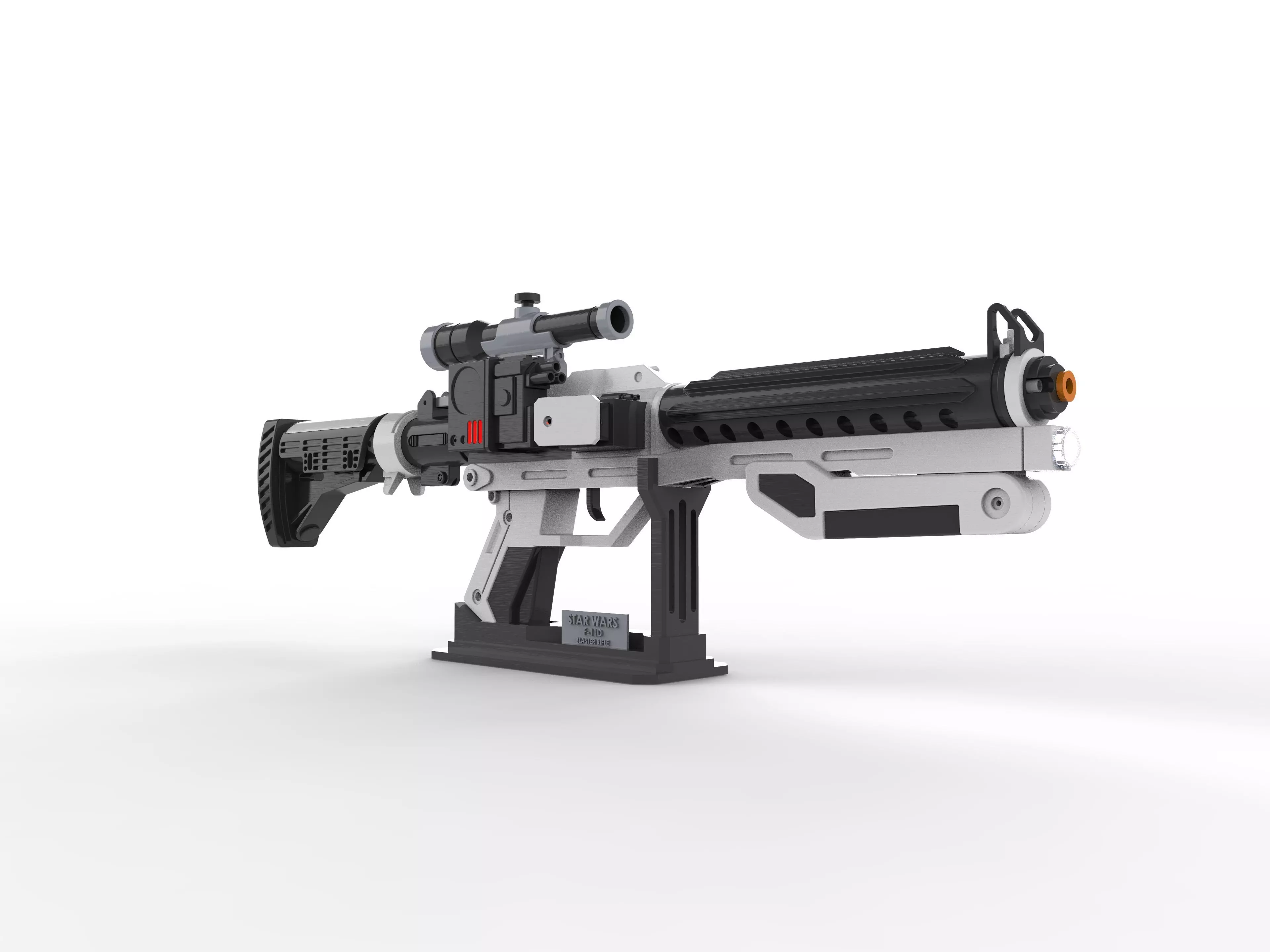  F-11D Blaster - Star Wars - Commercial - Printable - STL 3D print model_0