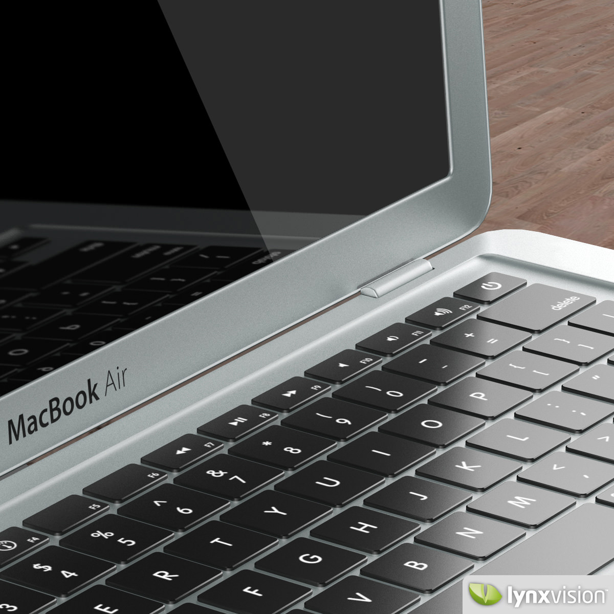 Apple MacBook Air Notebook 3D model_2
