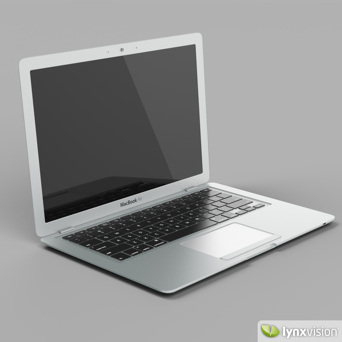 Apple MacBook Air Notebook 3D model_1