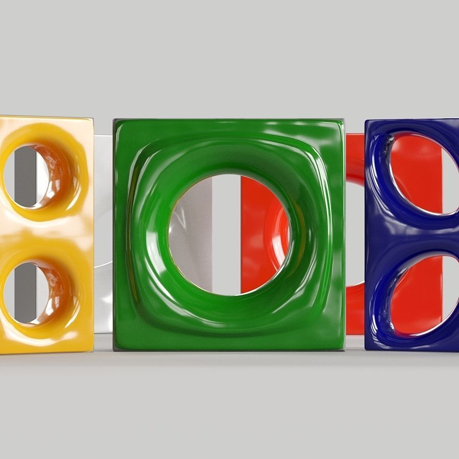 Cobogo Color Bricks Collection 1 3D model_2