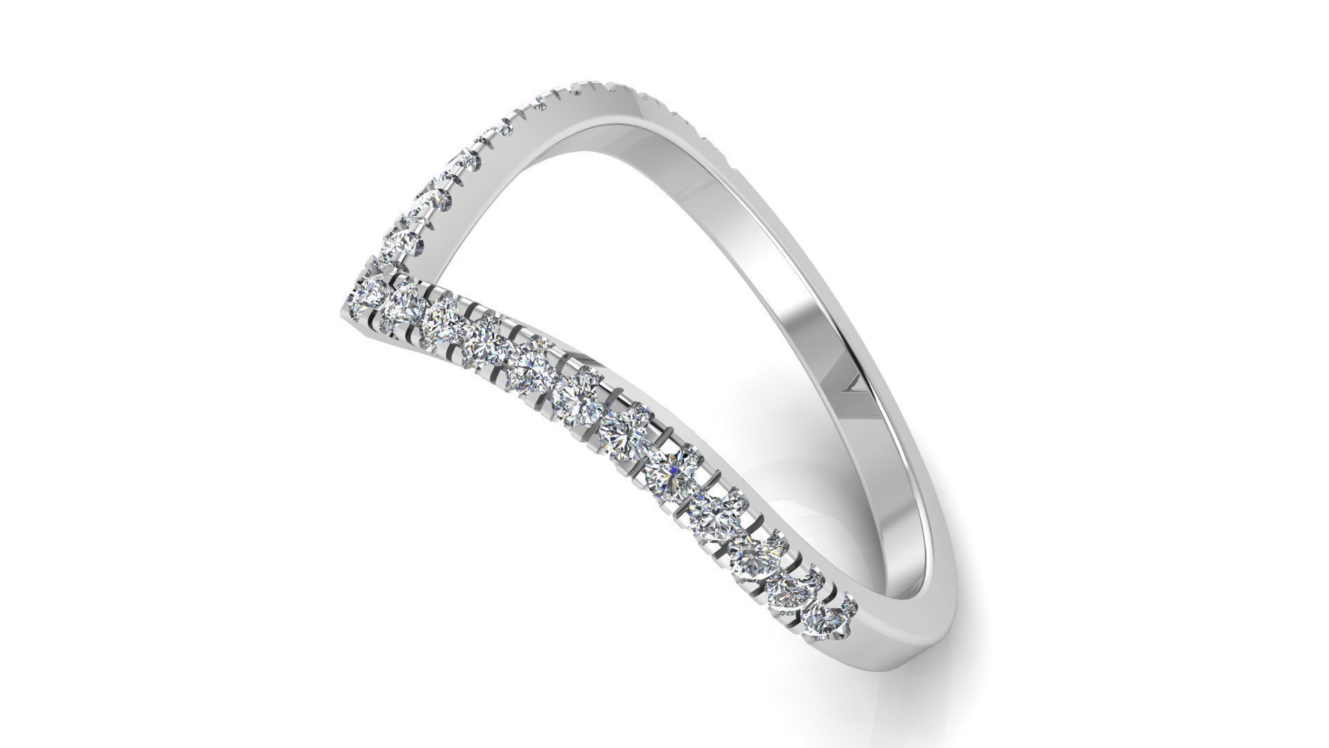 Jewelry Diamond Ring 3D print model_17