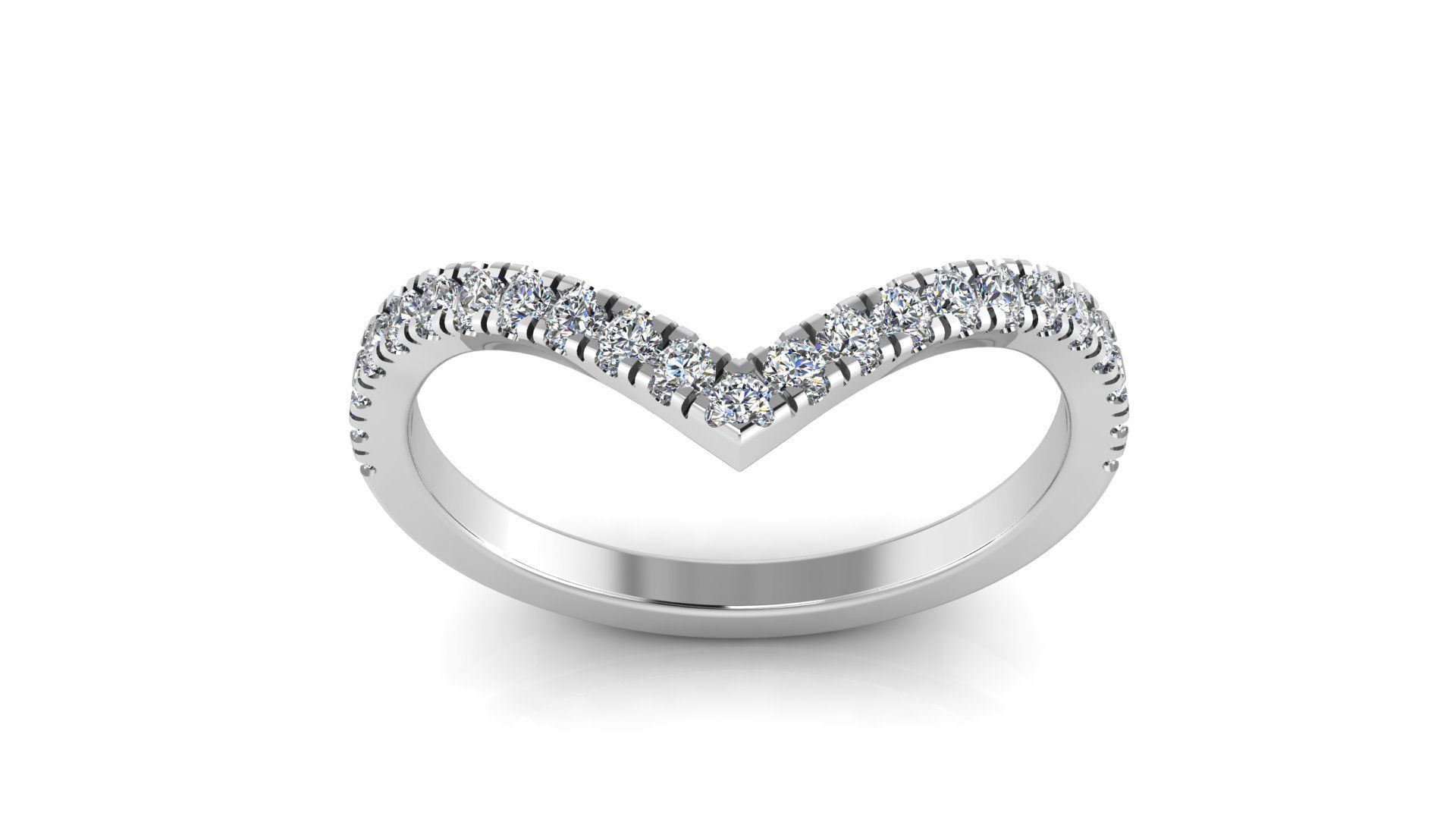 Jewelry Diamond Ring 3D print model_13