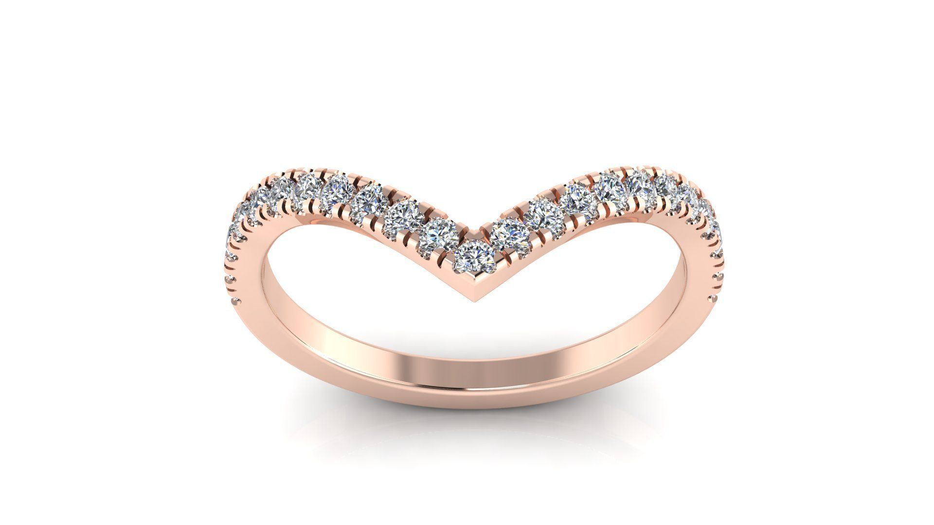 Jewelry Diamond Ring 3D print model_6