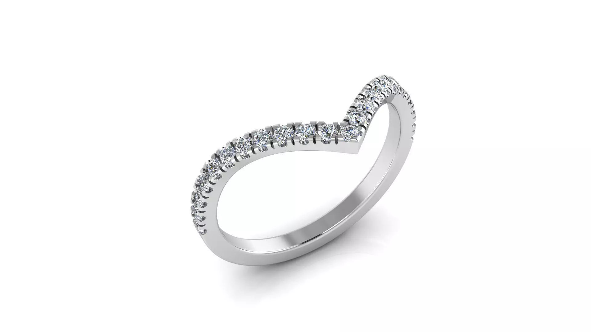 Jewelry Diamond Ring 3D print model_0