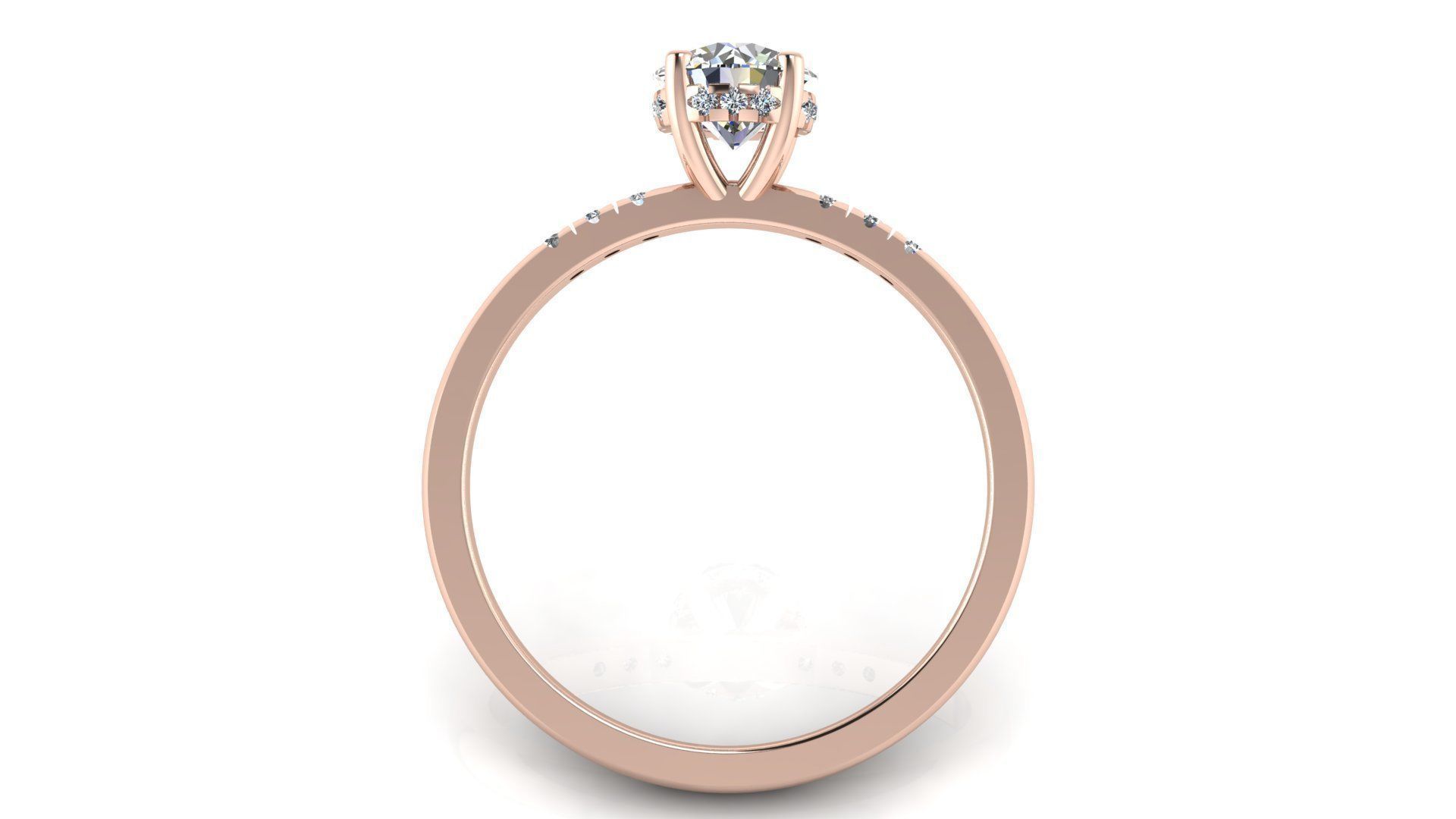  Jewelry Diamond Ring 3D print model_12