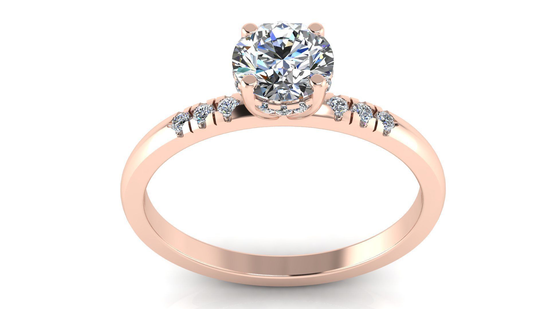  Jewelry Diamond Ring 3D print model_2