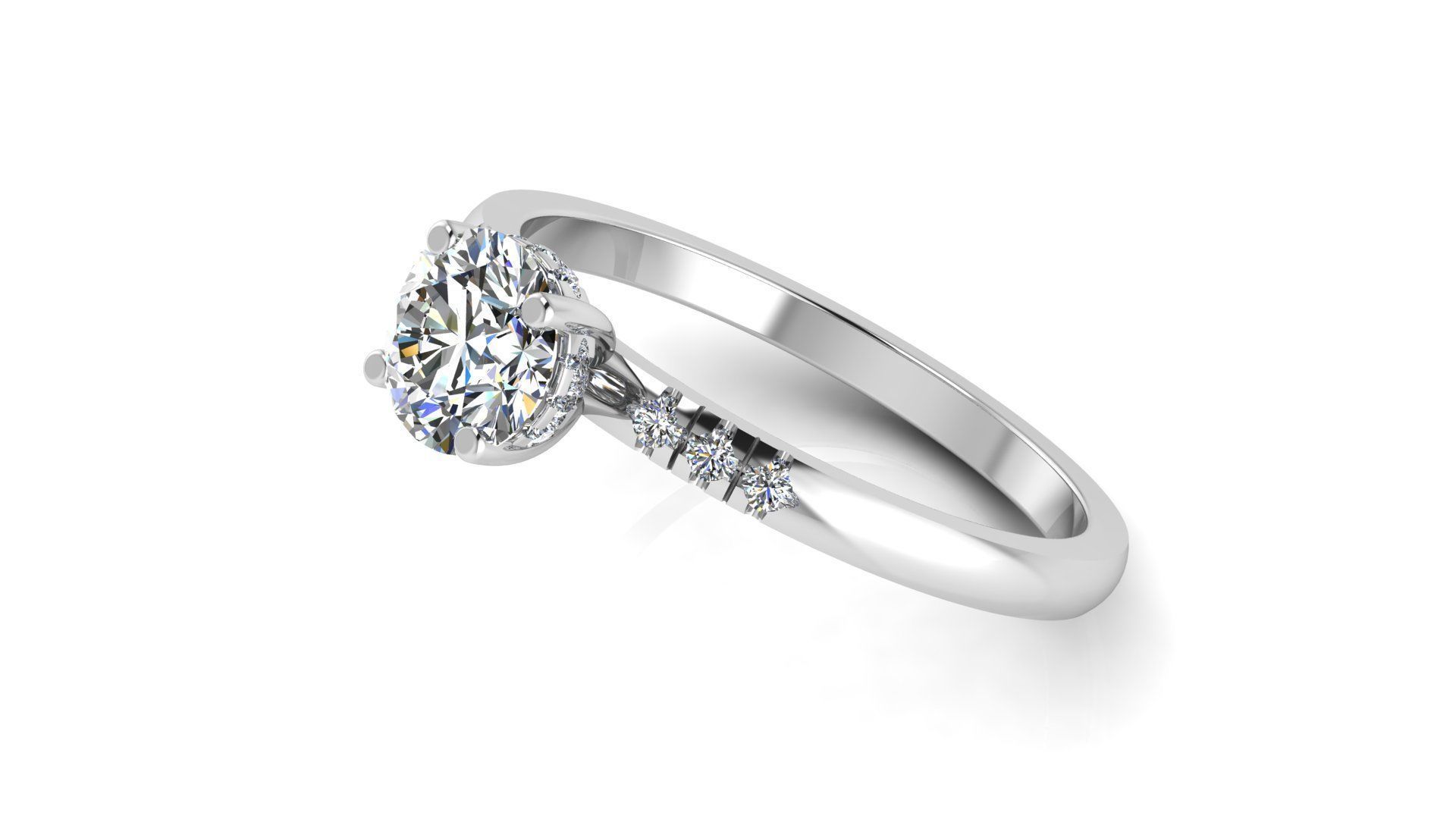  Jewelry Diamond Ring 3D print model_17