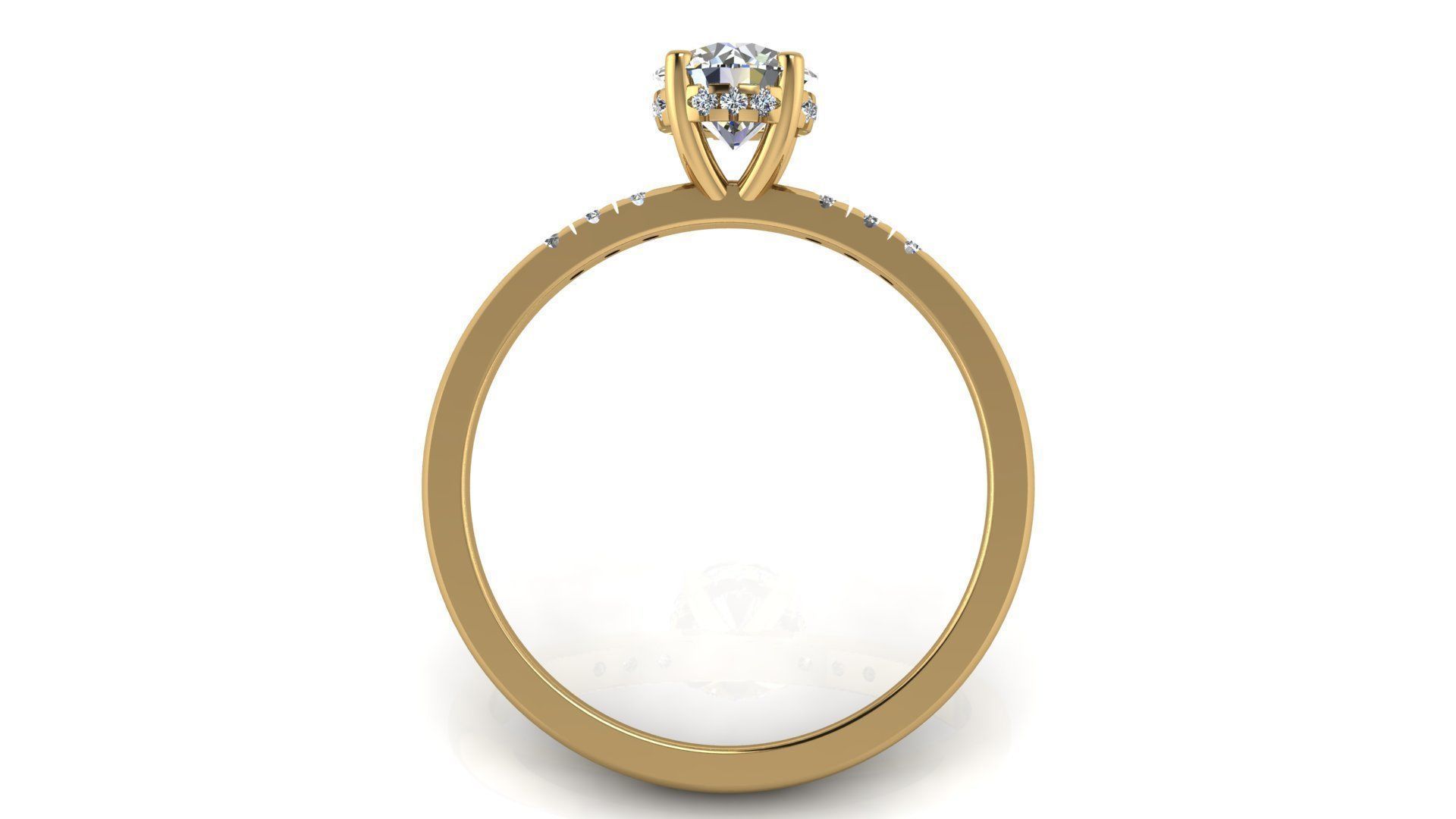  Jewelry Diamond Ring 3D print model_22