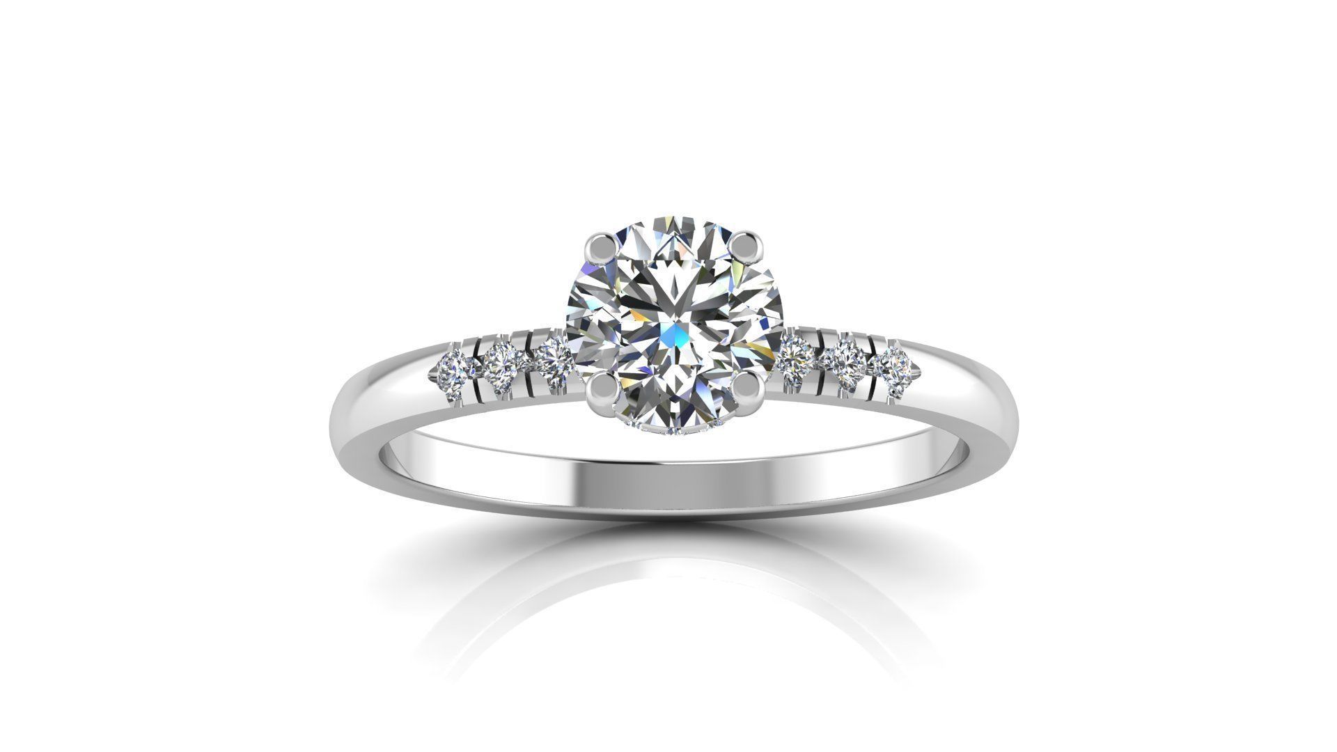  Jewelry Diamond Ring 3D print model_16