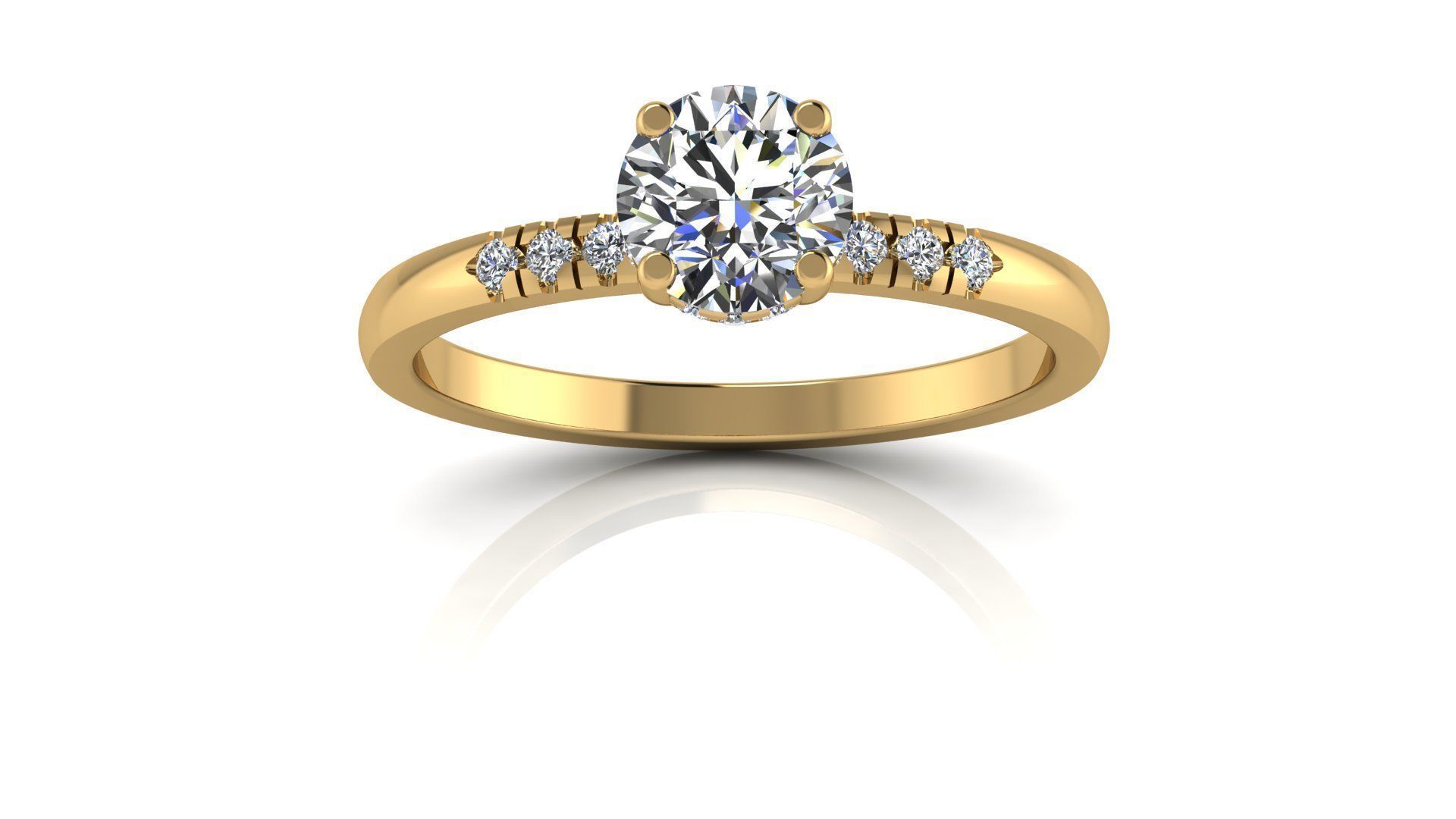  Jewelry Diamond Ring 3D print model_20
