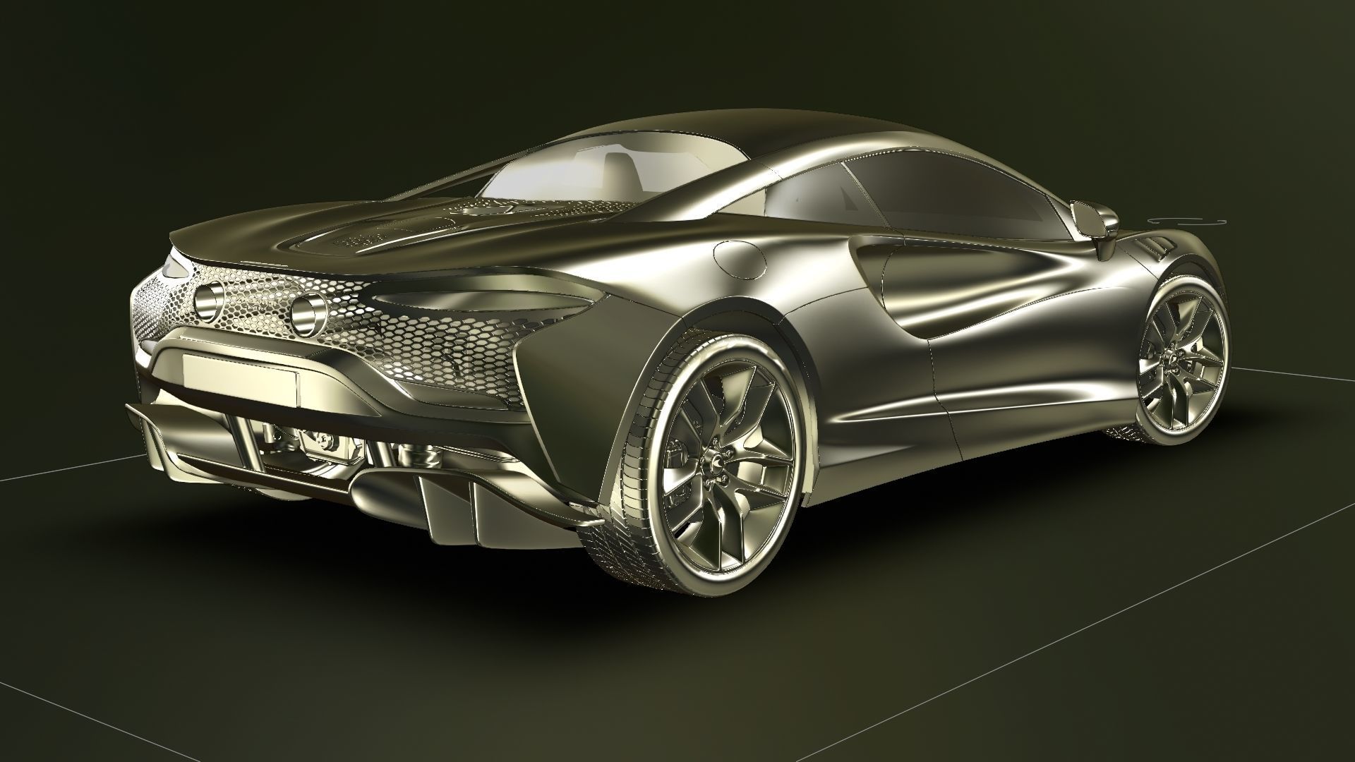 Mclaren Artura 2022 3D model_17