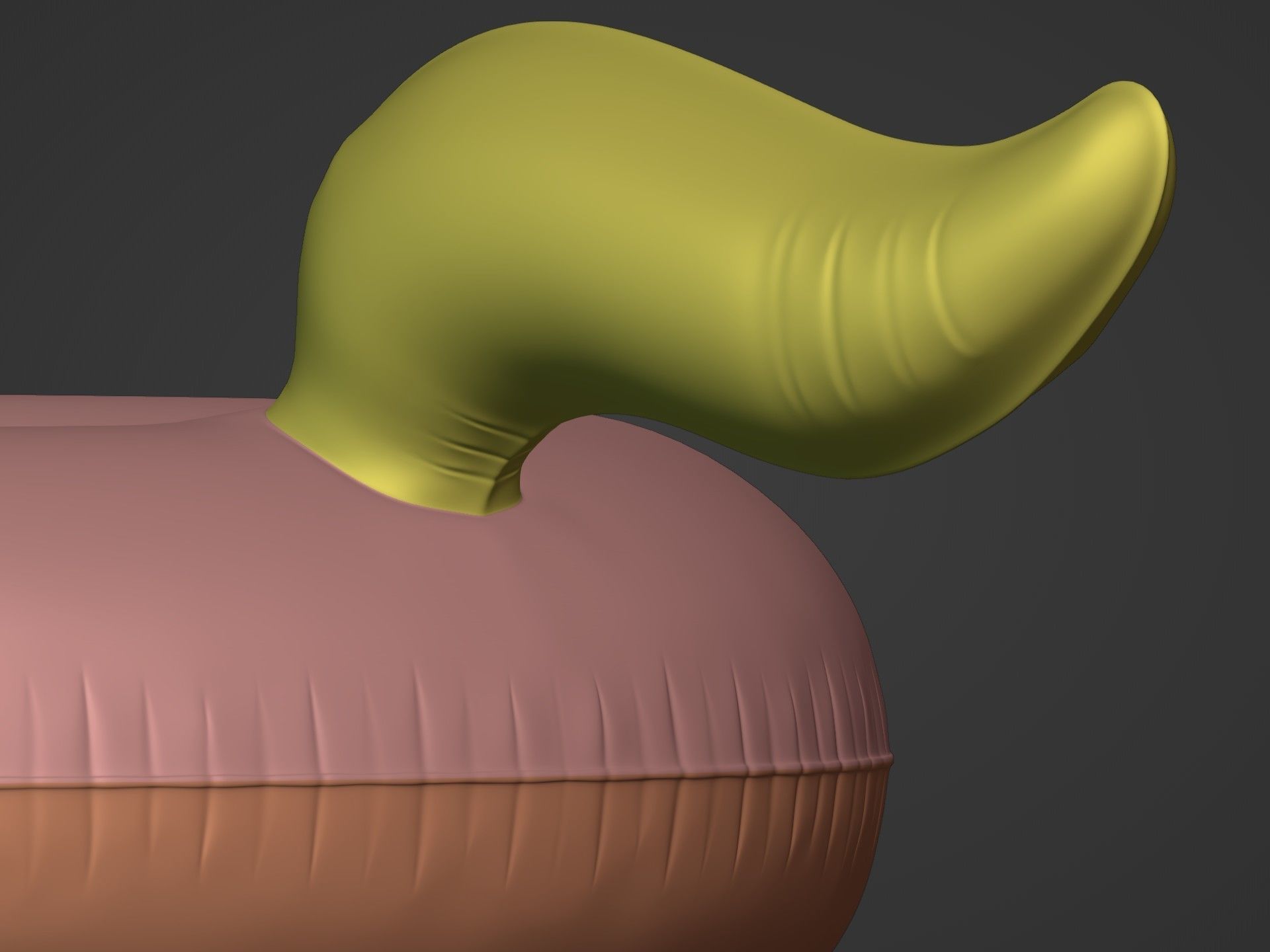 Inflatable Horse Low-poly 3D model_23