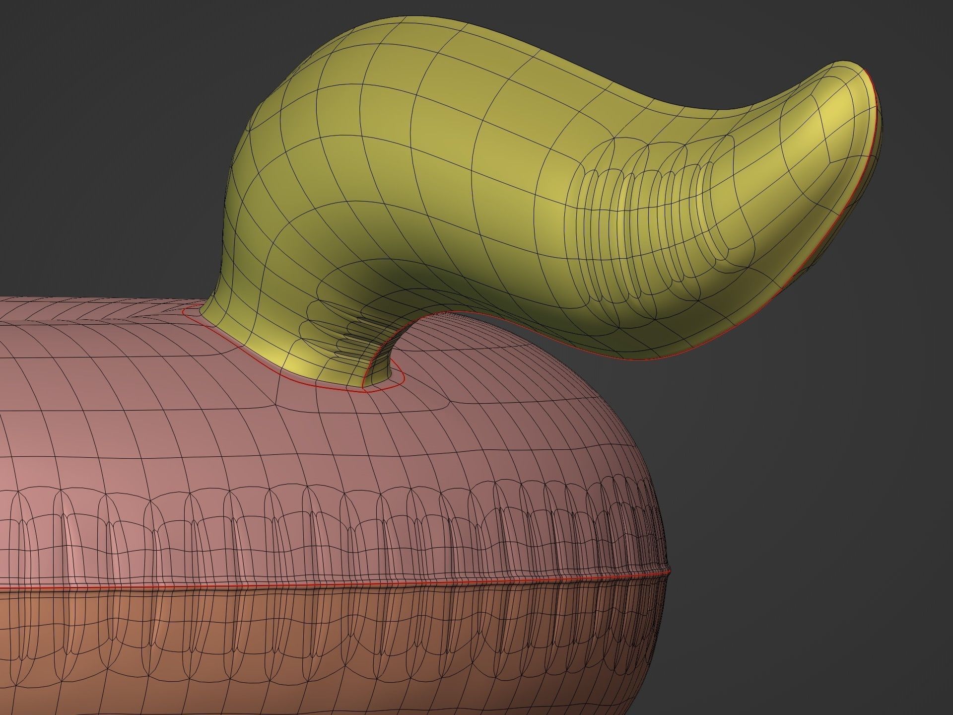 Inflatable Horse Low-poly 3D model_24