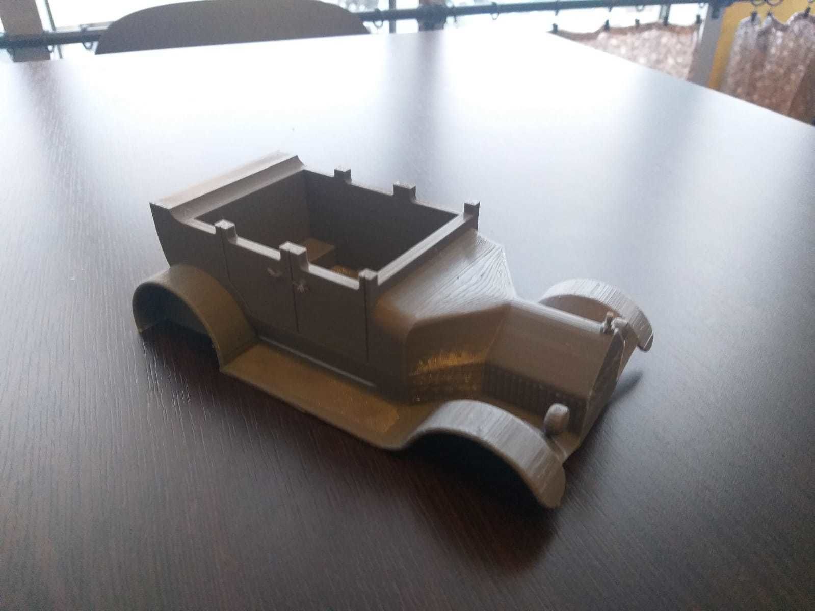 Antique Car 3D print model_20