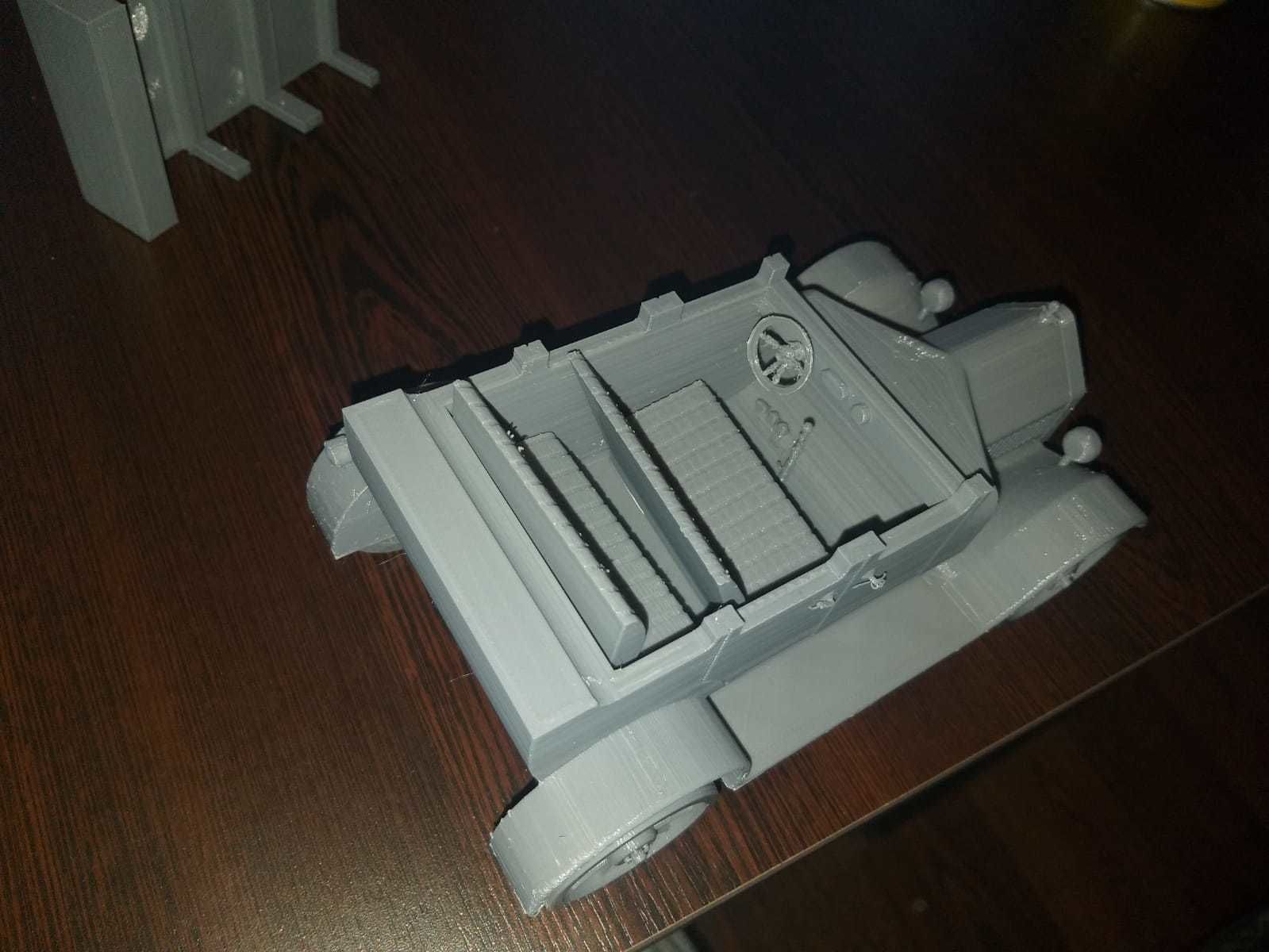 Antique Car 3D print model_24