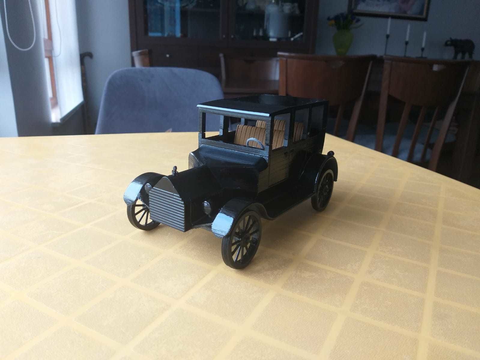 Antique Car 3D print model_12