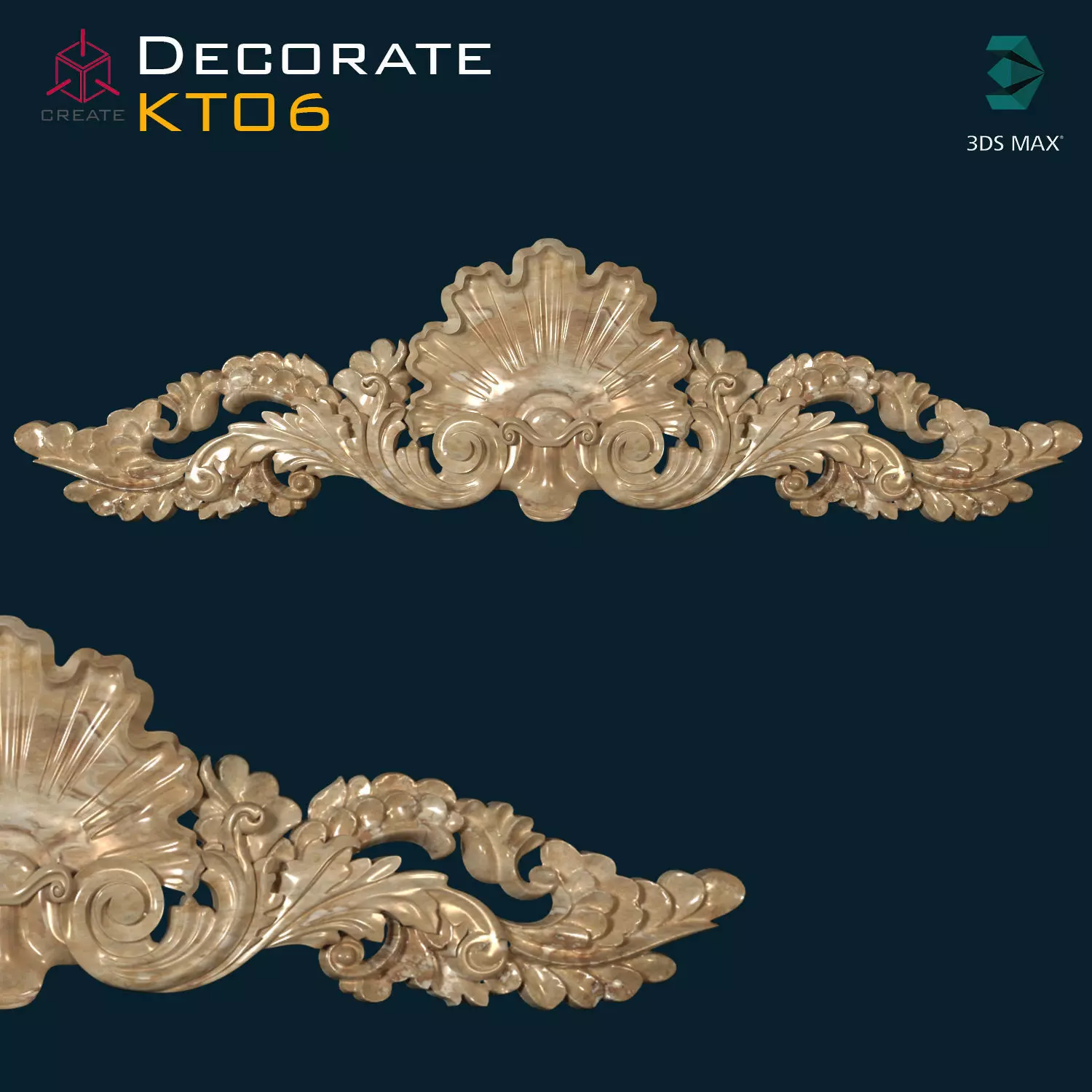 Decoration ornament KT06 3D model_0