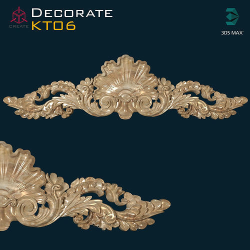 Decoration ornament KT06 3D model
