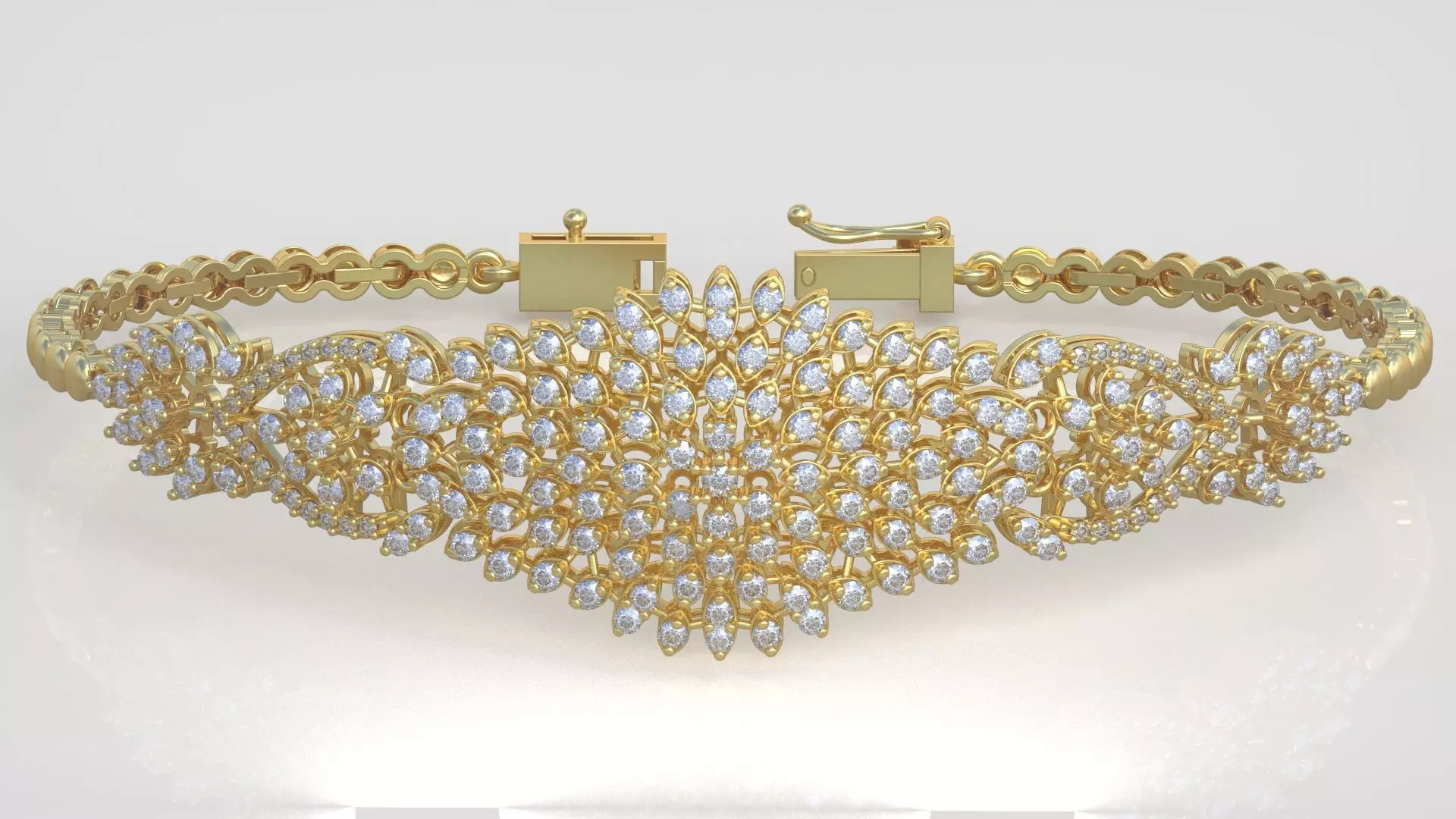 Exclusive Bracelet model 3D printable model 0052 3D print model