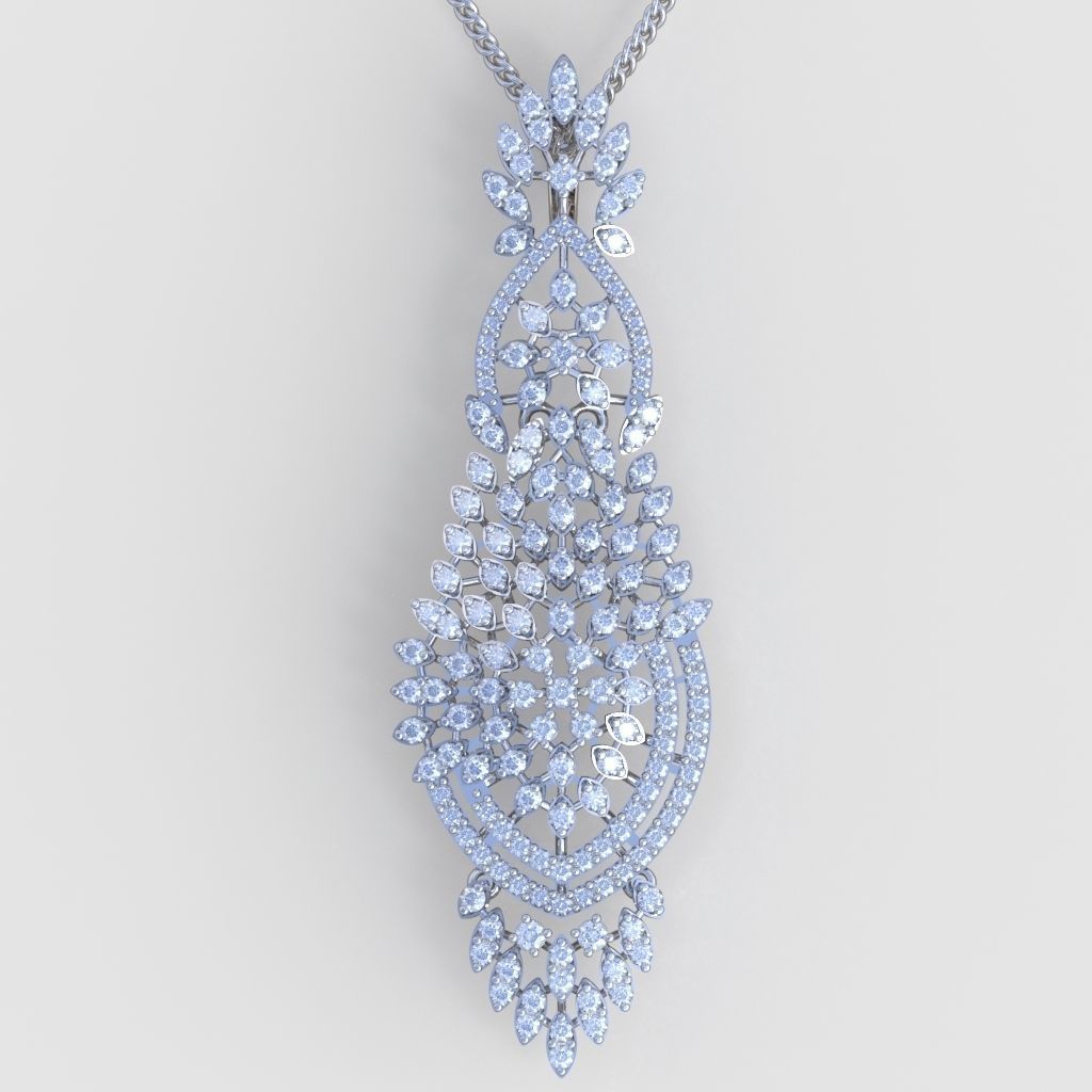 Exclusive Pendant model 3D 0189 printable model 3D print model_2