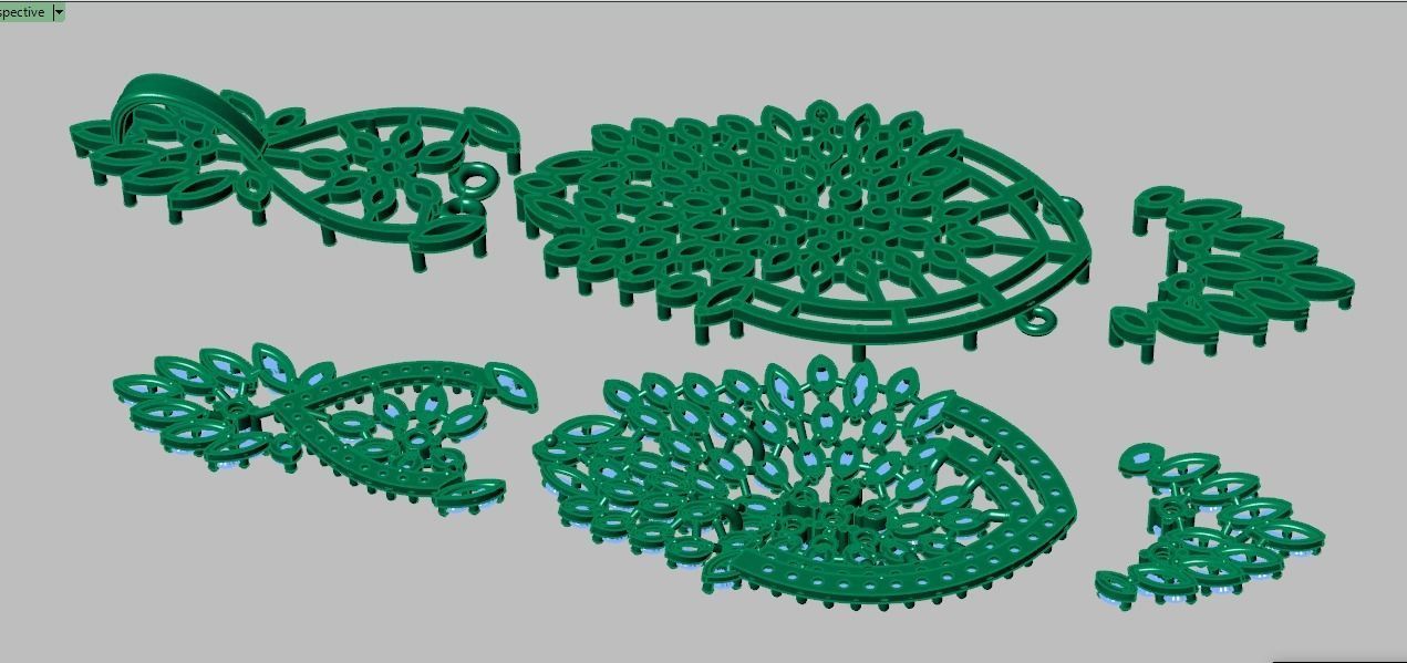 Exclusive Pendant model 3D 0189 printable model 3D print model_12