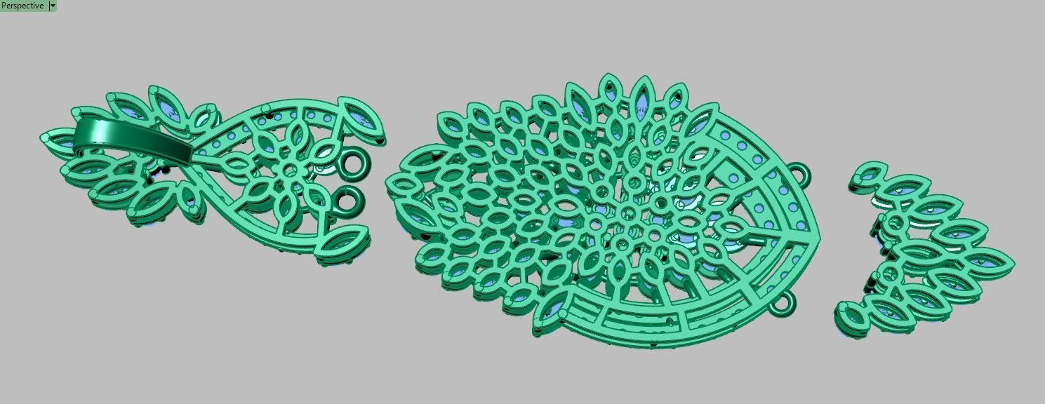 Exclusive Pendant model 3D 0189 printable model 3D print model_13