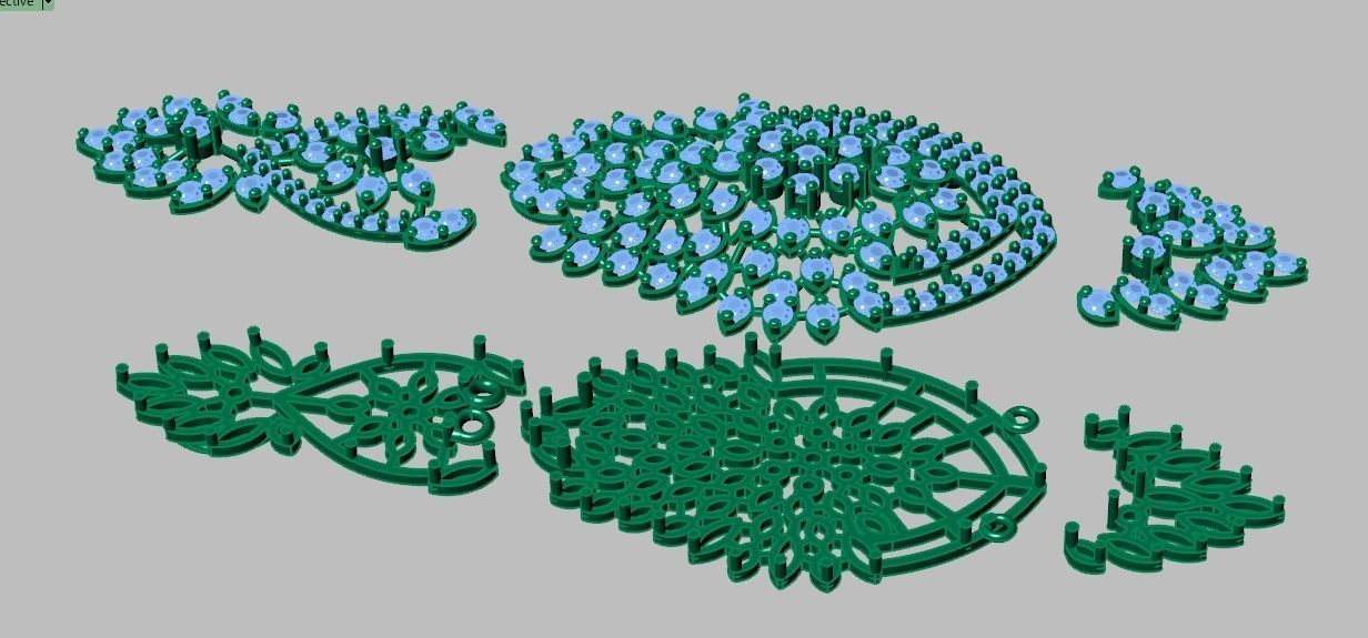 Exclusive Pendant model 3D 0189 printable model 3D print model_11