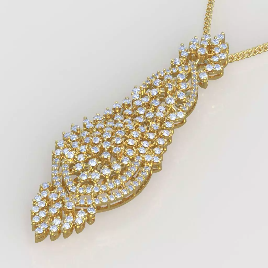 Exclusive Pendant model 3D 0189 printable model 3D print model_0